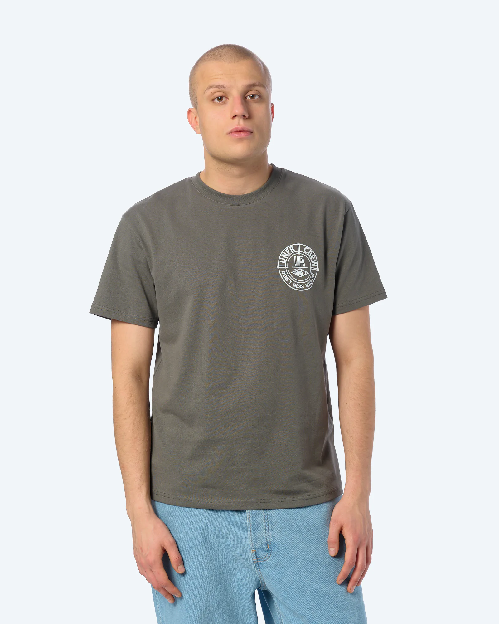 Unfair Athletics DMWU BP T-Shirt Charcoal