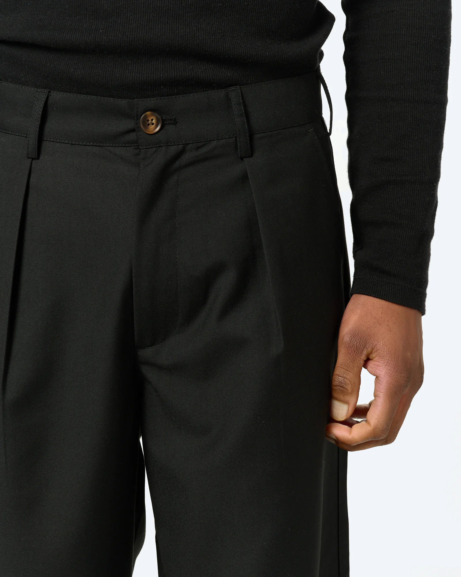 Prohibited SoHo Pleated Pants Black
