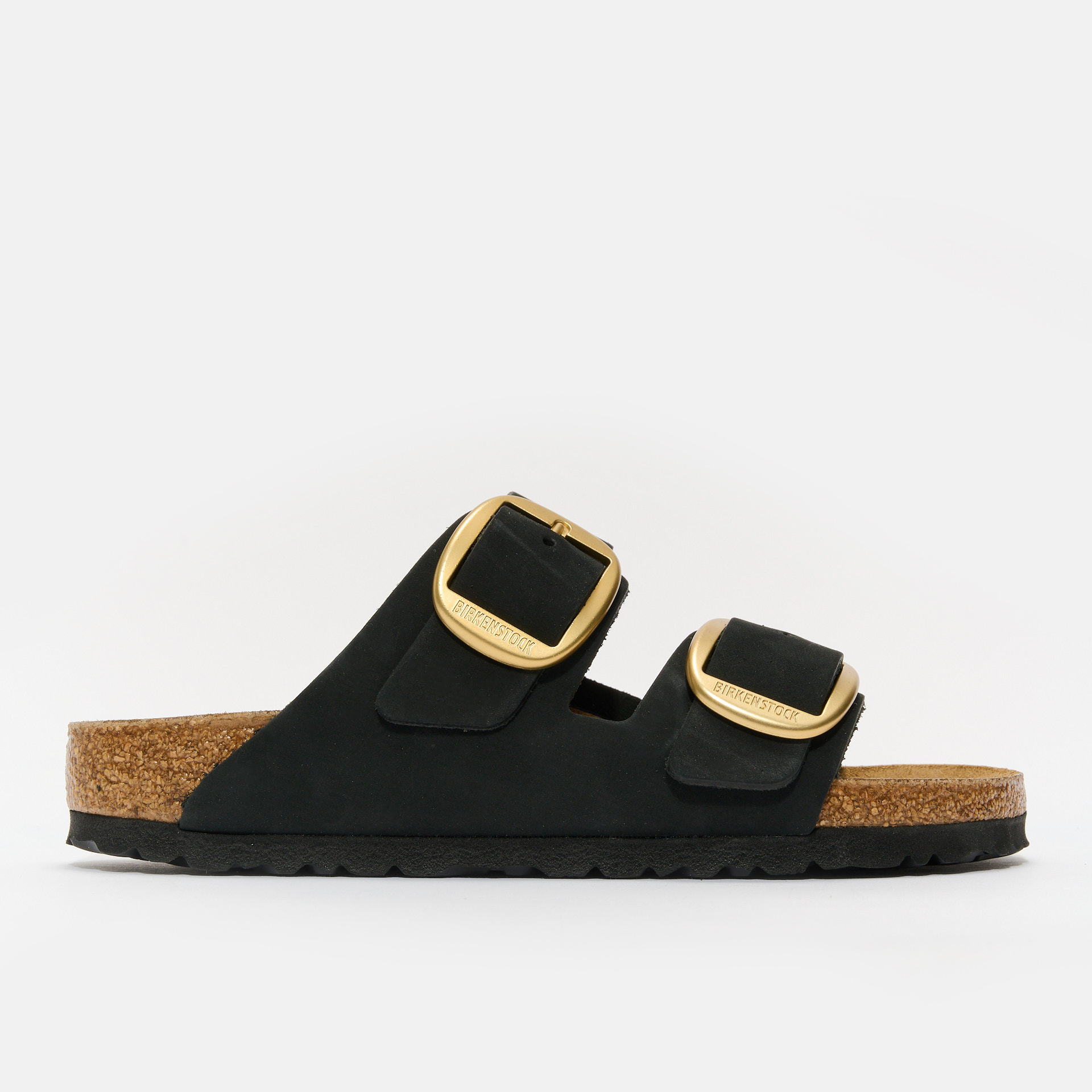 Birkenstock Arizona Big Buckle LENB Sandals Black/Gold