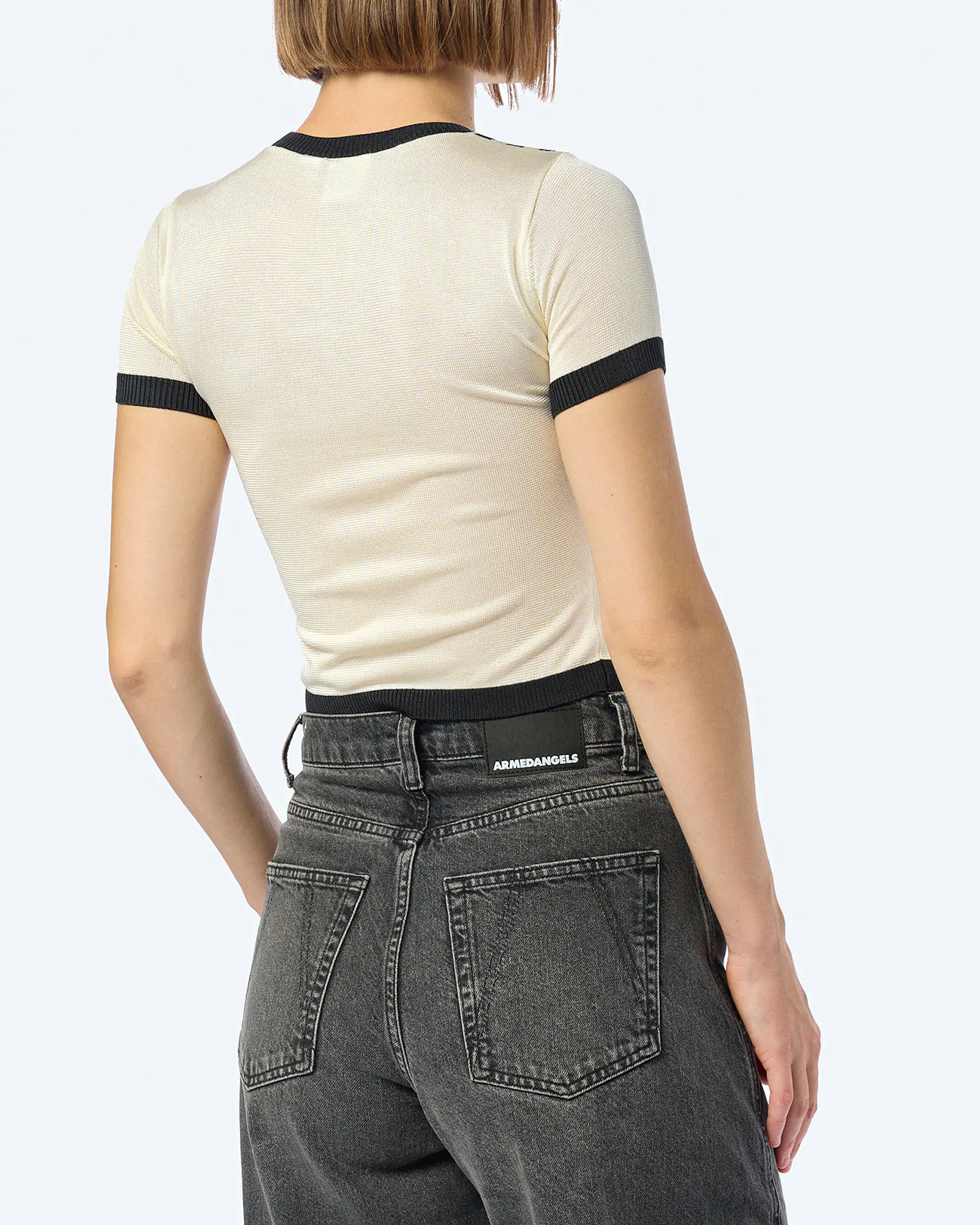 adidas Originals 3-Stripes T-Shirt Cream White  adidas Originals 3-Stripes T-Shirt Cream White