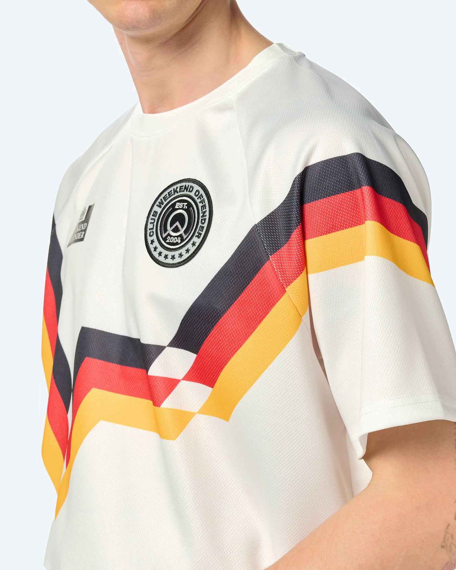 Weekend Offender GERMANY FOOTBALL T-Shirt White