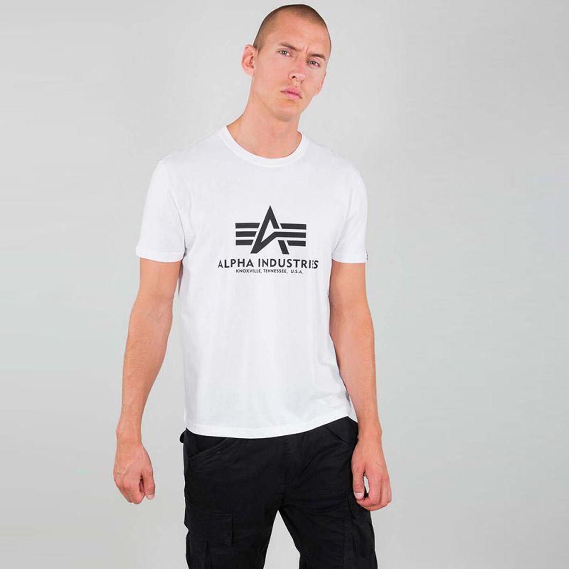 Alpha Industries Basic T-Shirt White