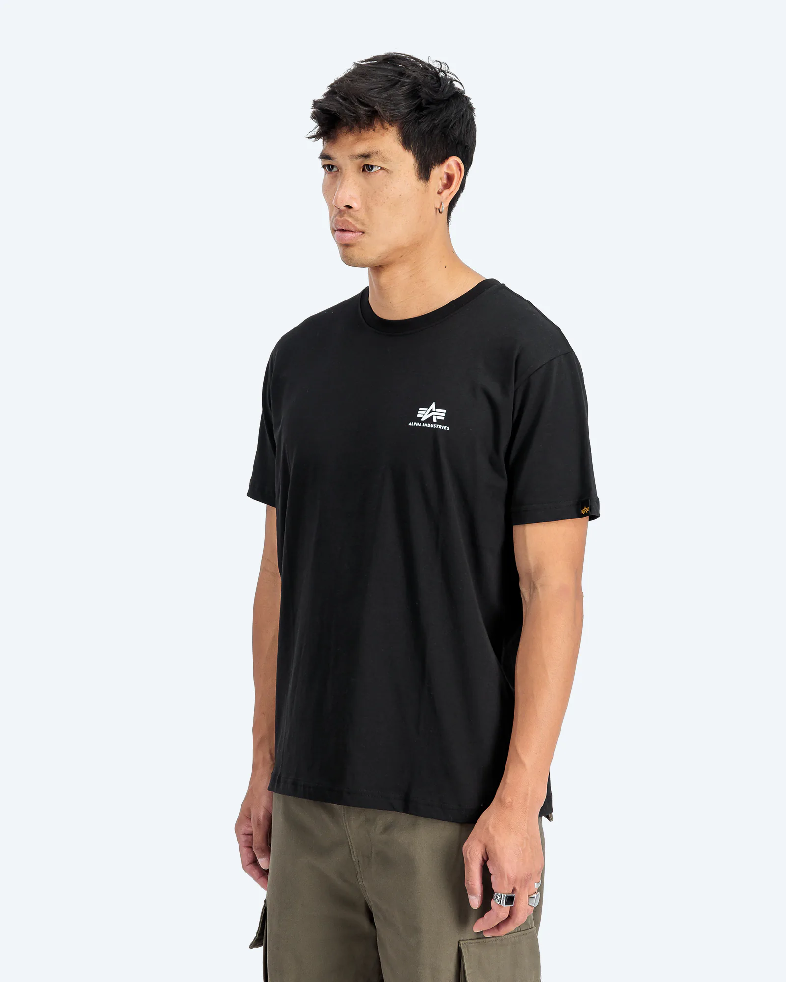 Basic T-Shirt Small Logo Black