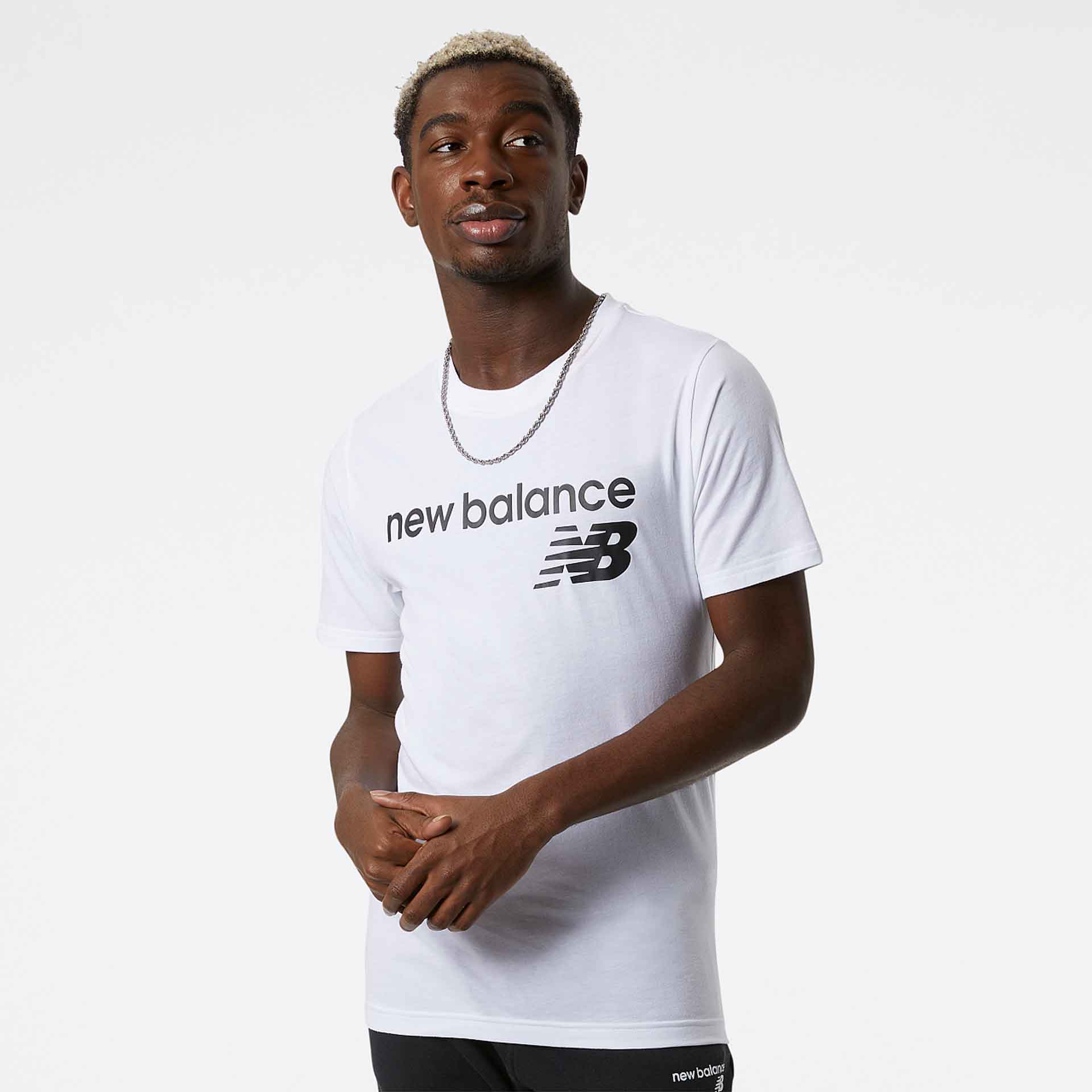 New Balance Classic Core Logo T-Shirt White