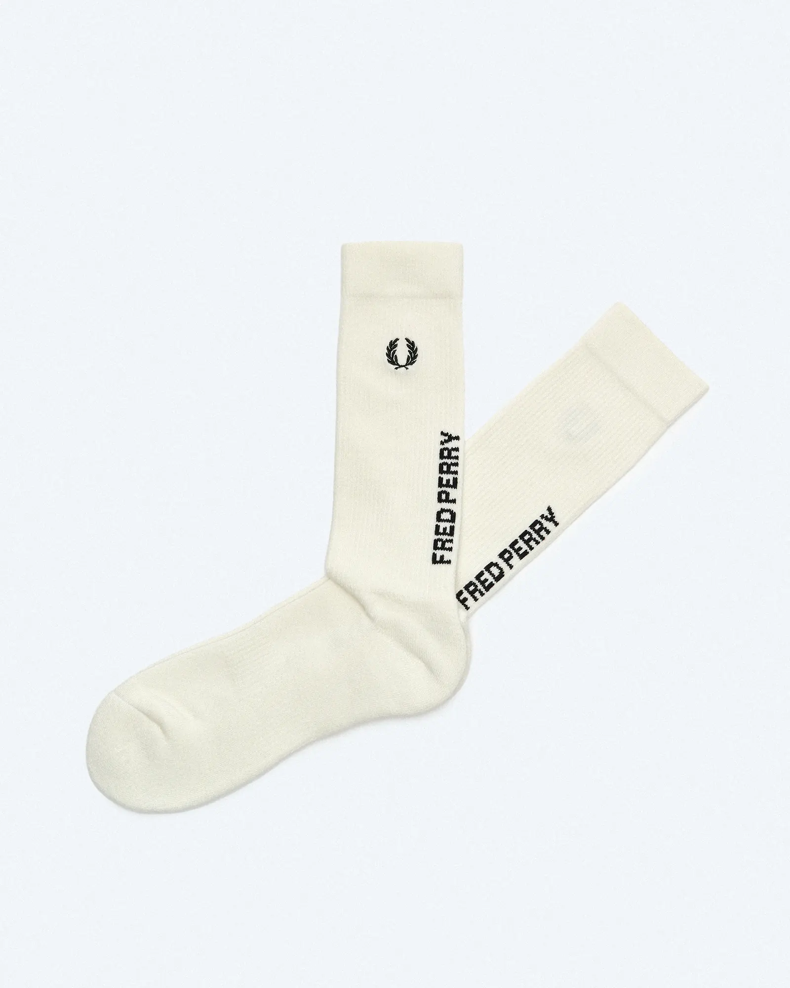 Fred Perry Bold Branding Sock Snow White