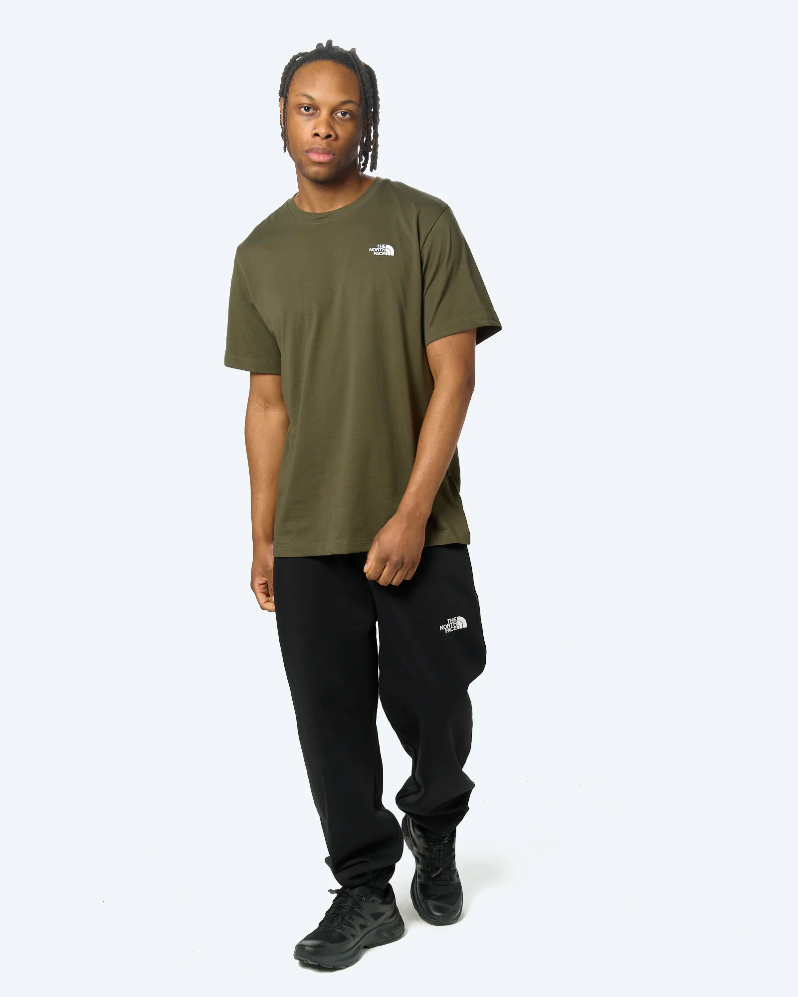 The North Face M Evolution Simple Dome Regular T-Shirt New Taupe Green