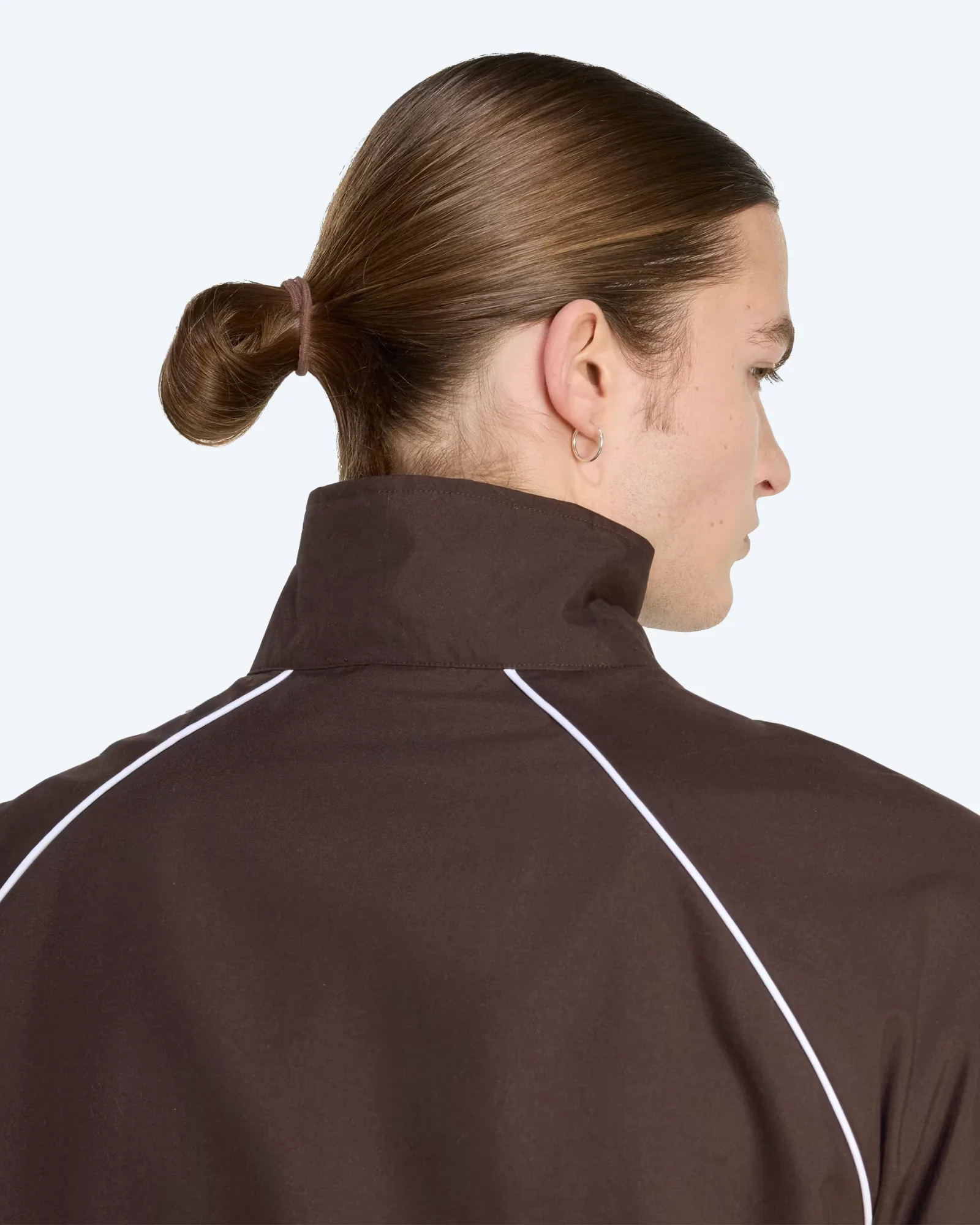 adidas Originals Chest Stripe Track Top Aurora Coffee