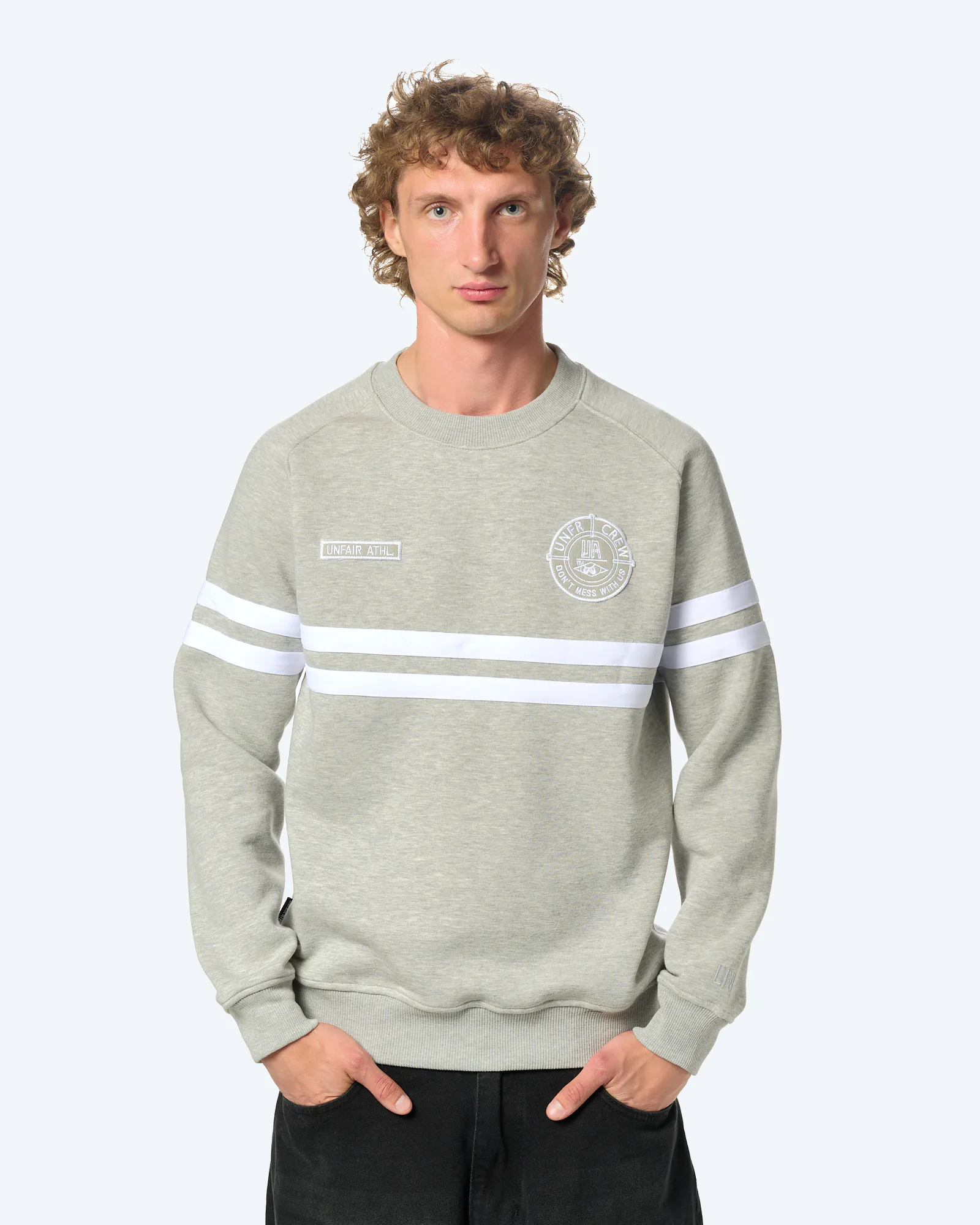 Unfair Athletics DMWU Crewneck Grey