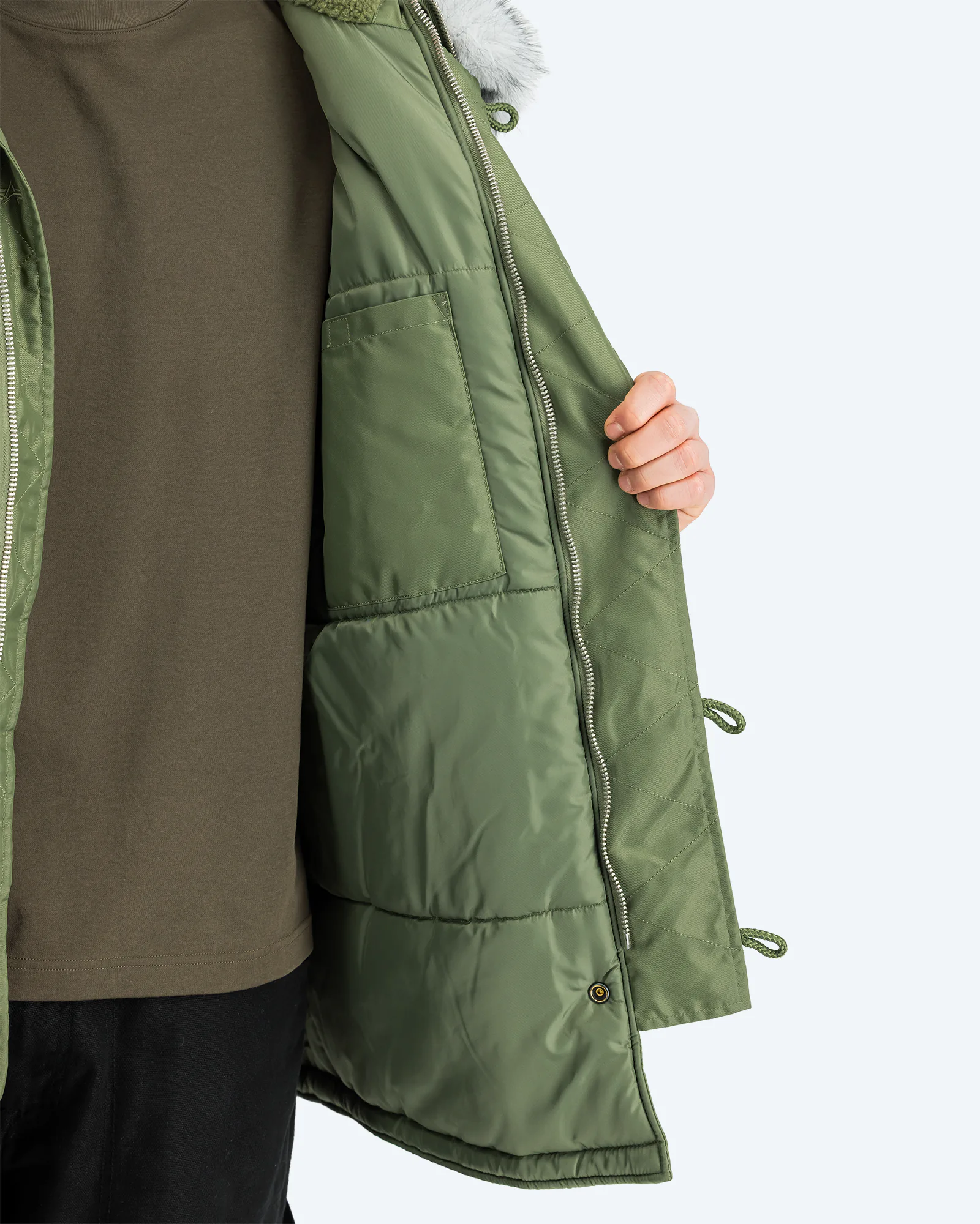 N-3A Vintage Parka Sage Green