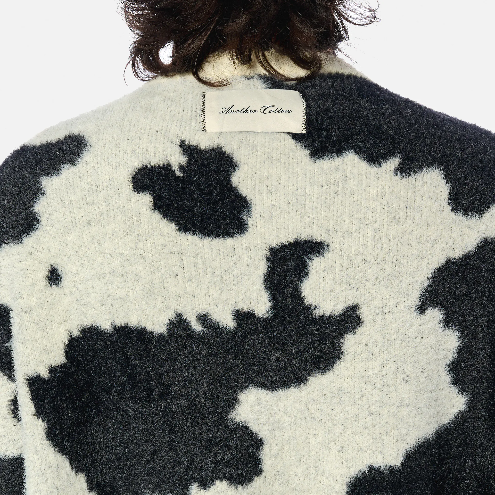 Another Cotton Another Cow Knit Sweater White