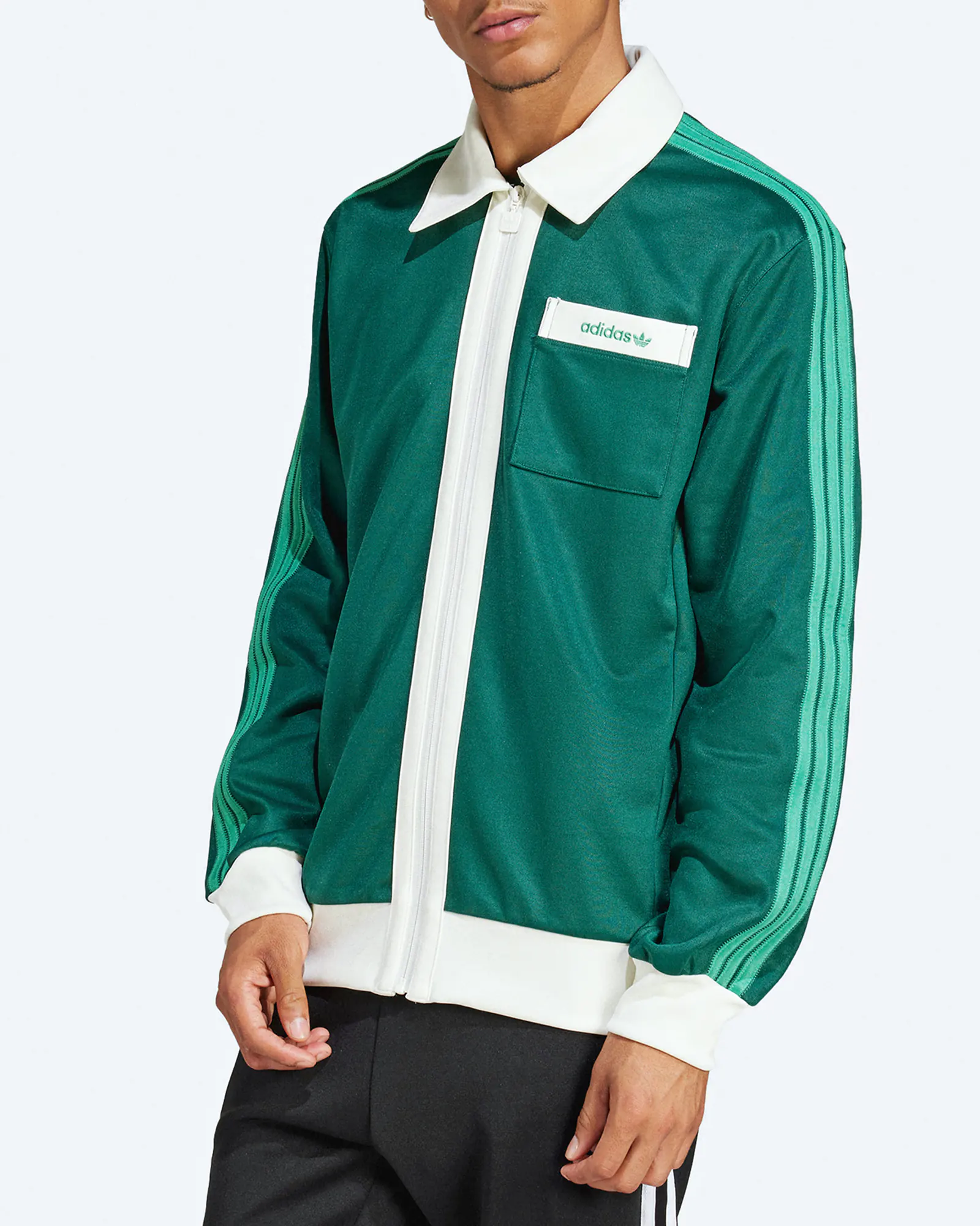 adidas Originals Track Jacket Collegiate Green adidas Originals Track Jacket Collegiate Green