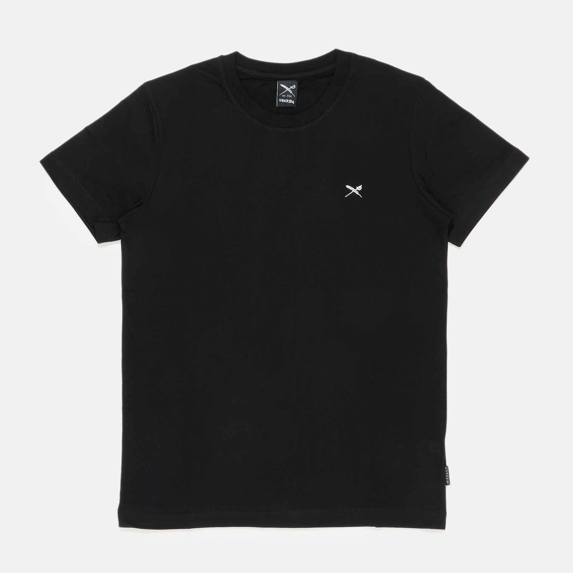 Iriedaily Mini Flag Embroidered 2 T-Shirt Black