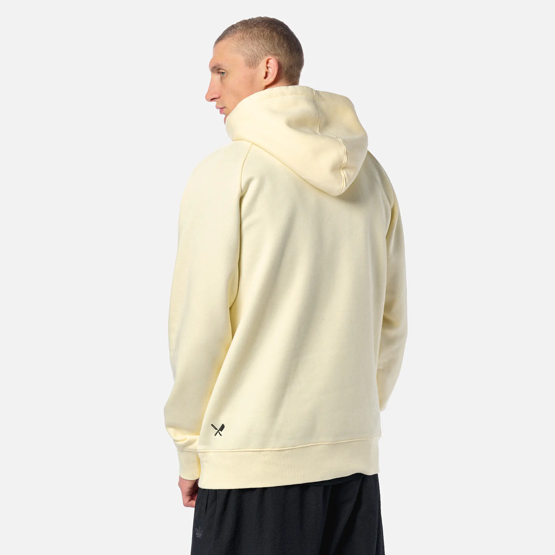 Distorted People Classic Raglan Hoodie Offwhite