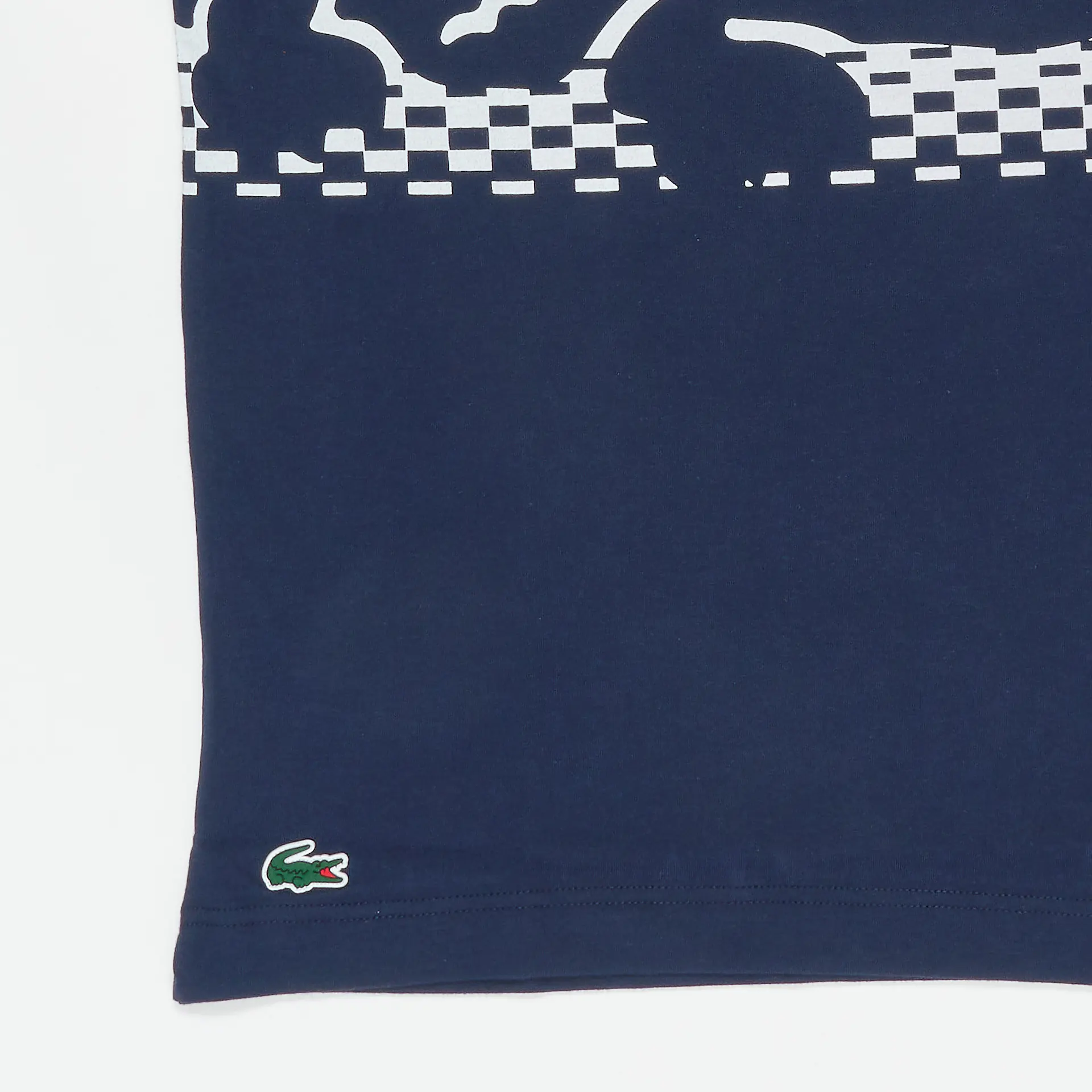 Lacoste Croco T-Shirt Navy Blue