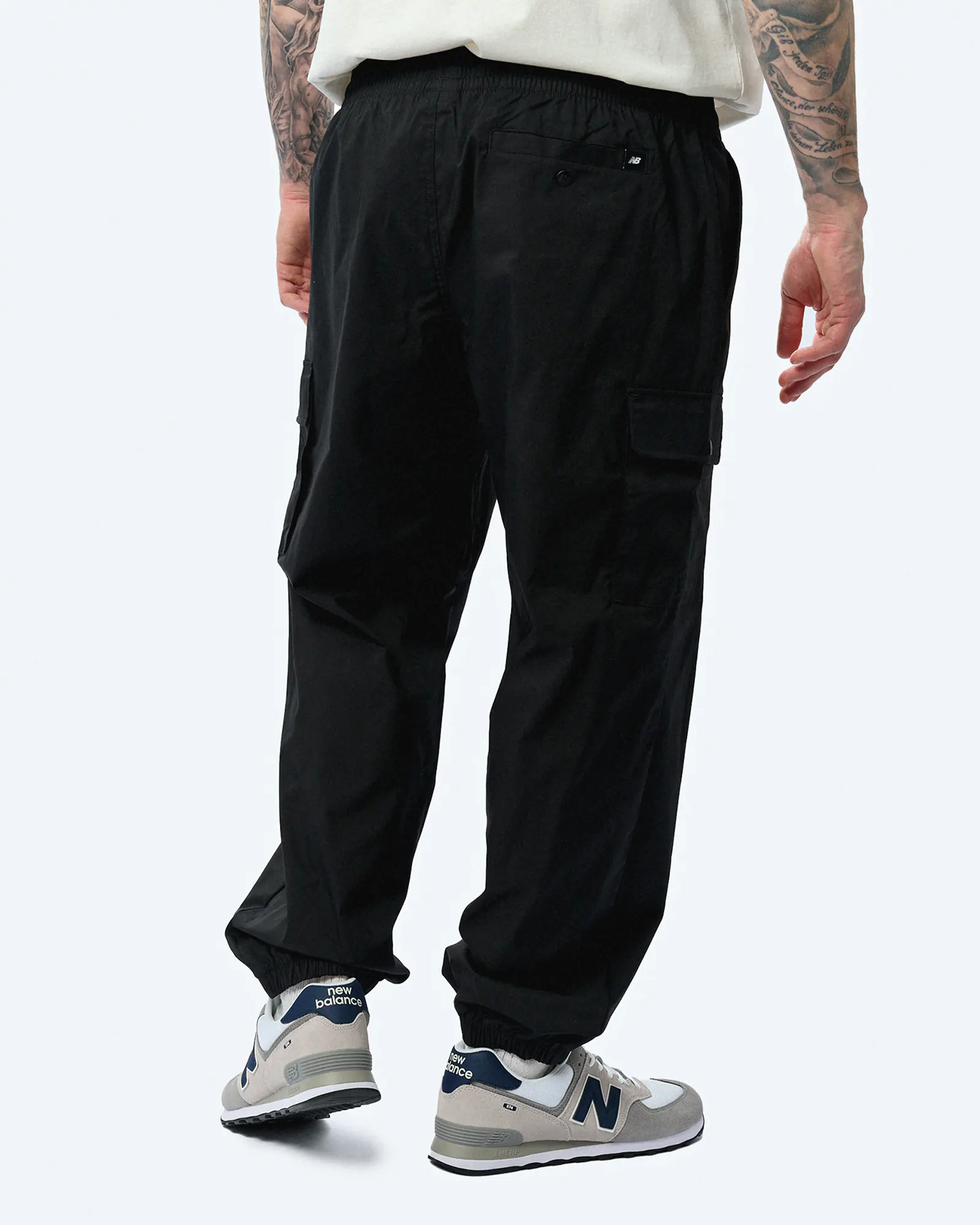 New Balance Twill Cargo Jogger Black New Balance Twill Cargo Jogger Black