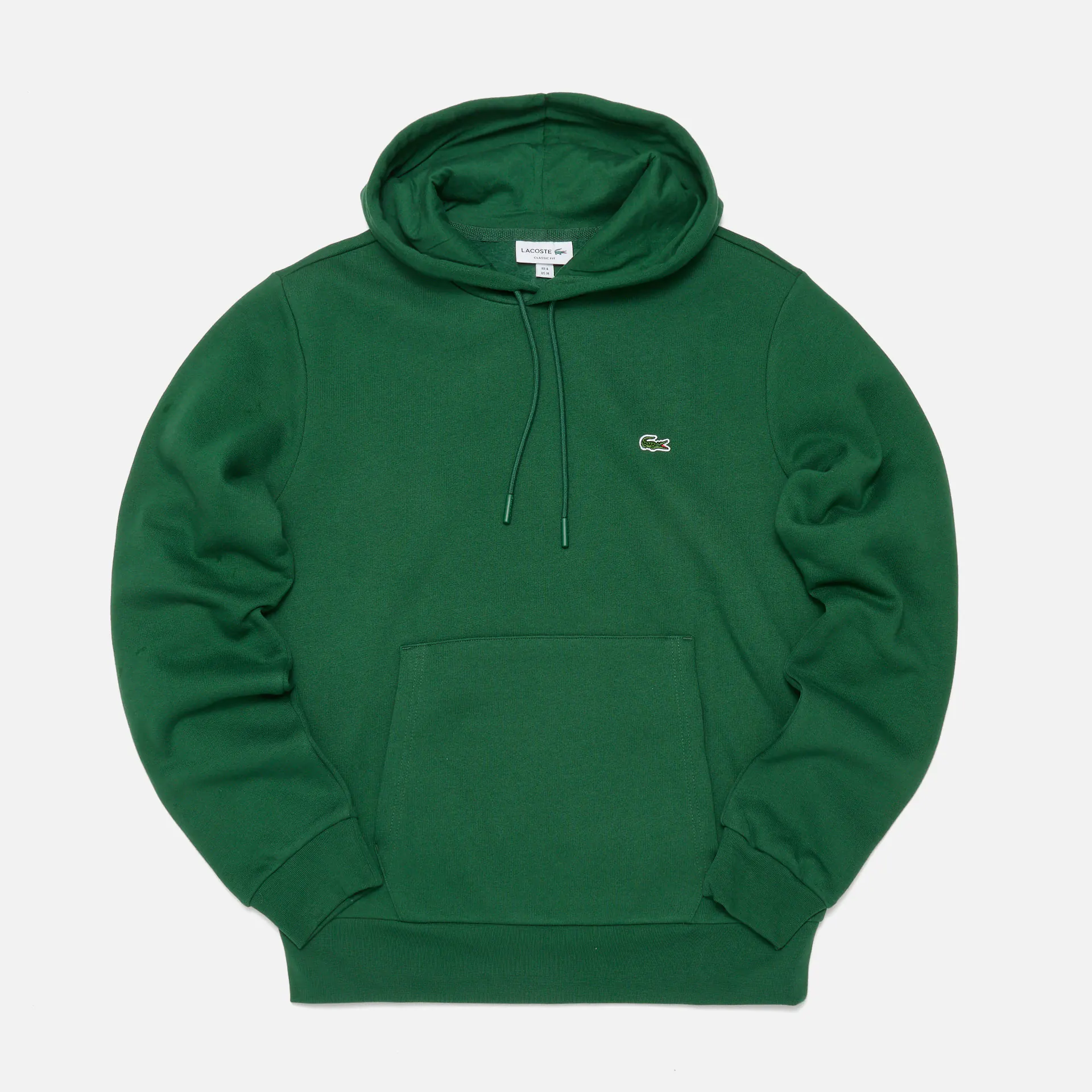 Lacoste Organic Cotton Hoodie Green