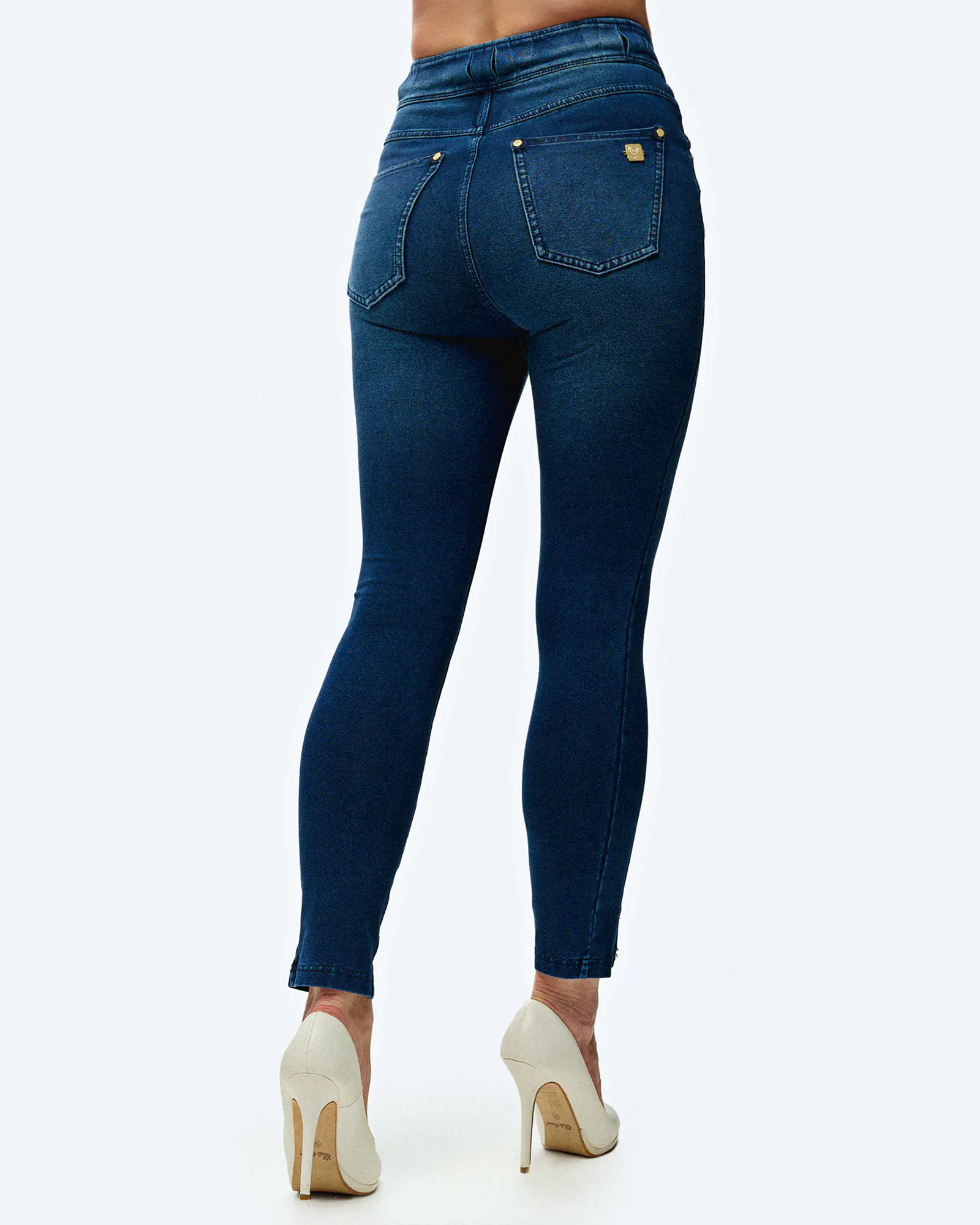 Freddy NOW Highwaist 7/8 Skinny Jeans Dark Denim Freddy NOW Highwaist 7/8 Skinny Jeans Dark Denim