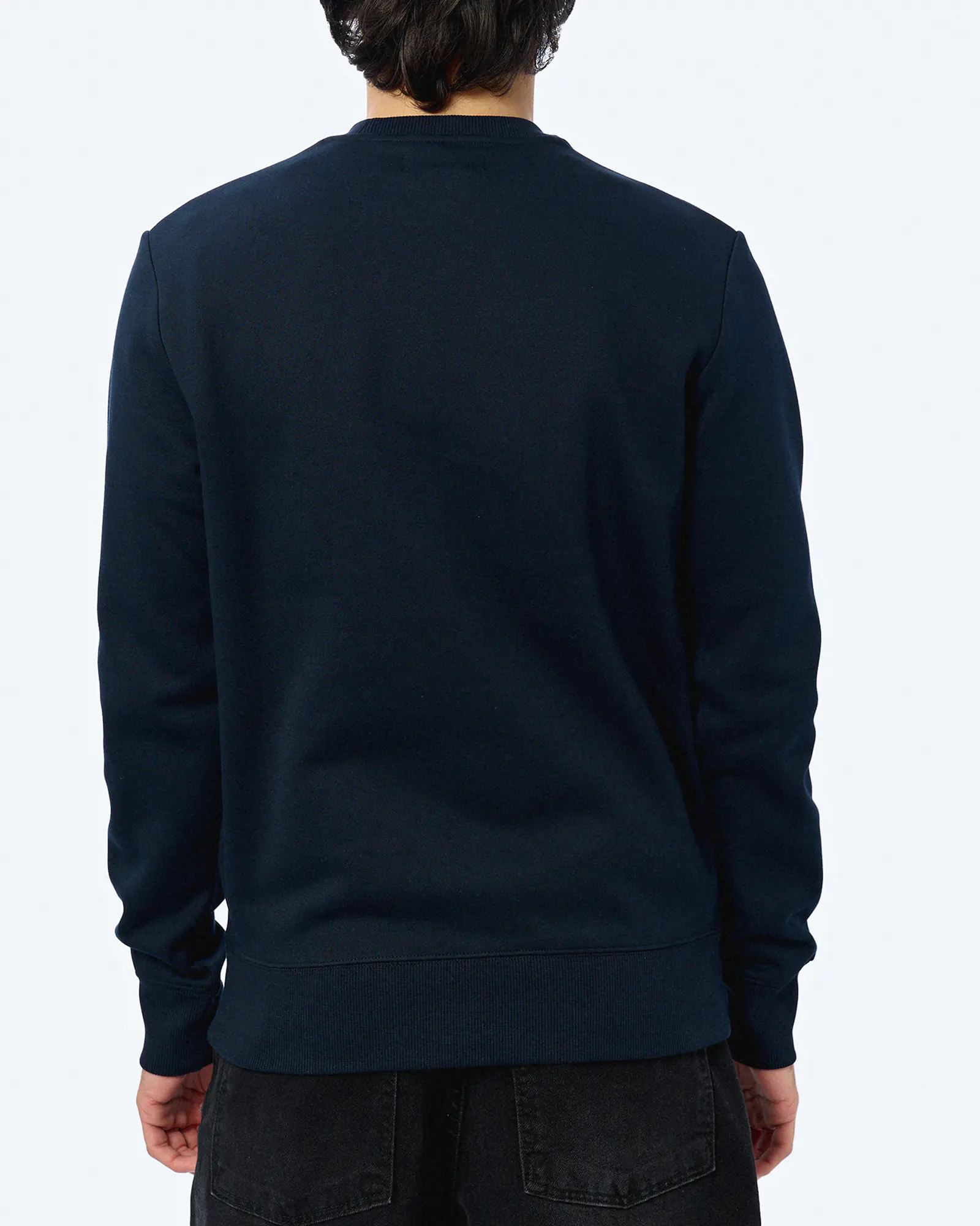 Fred Perry Embroidered Sweatshirt Navy Fred Perry Embroidered Sweatshirt Navy