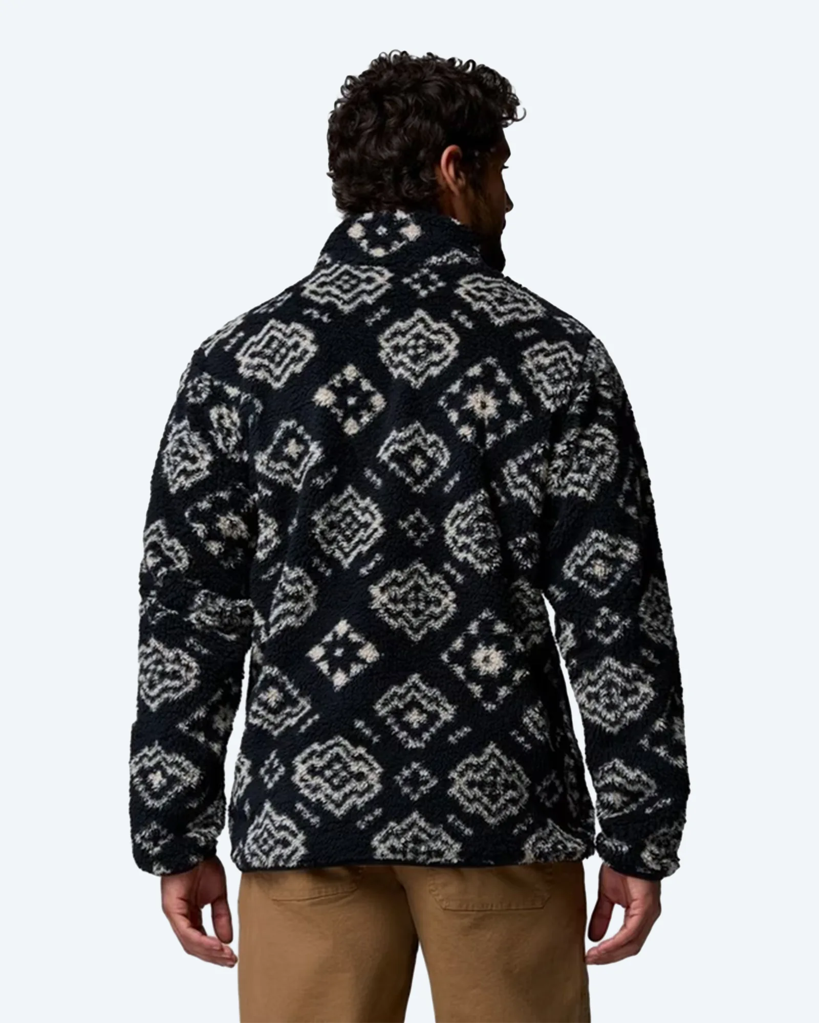 Rugged Ridge™ High Pile Half Zip Black Checked O