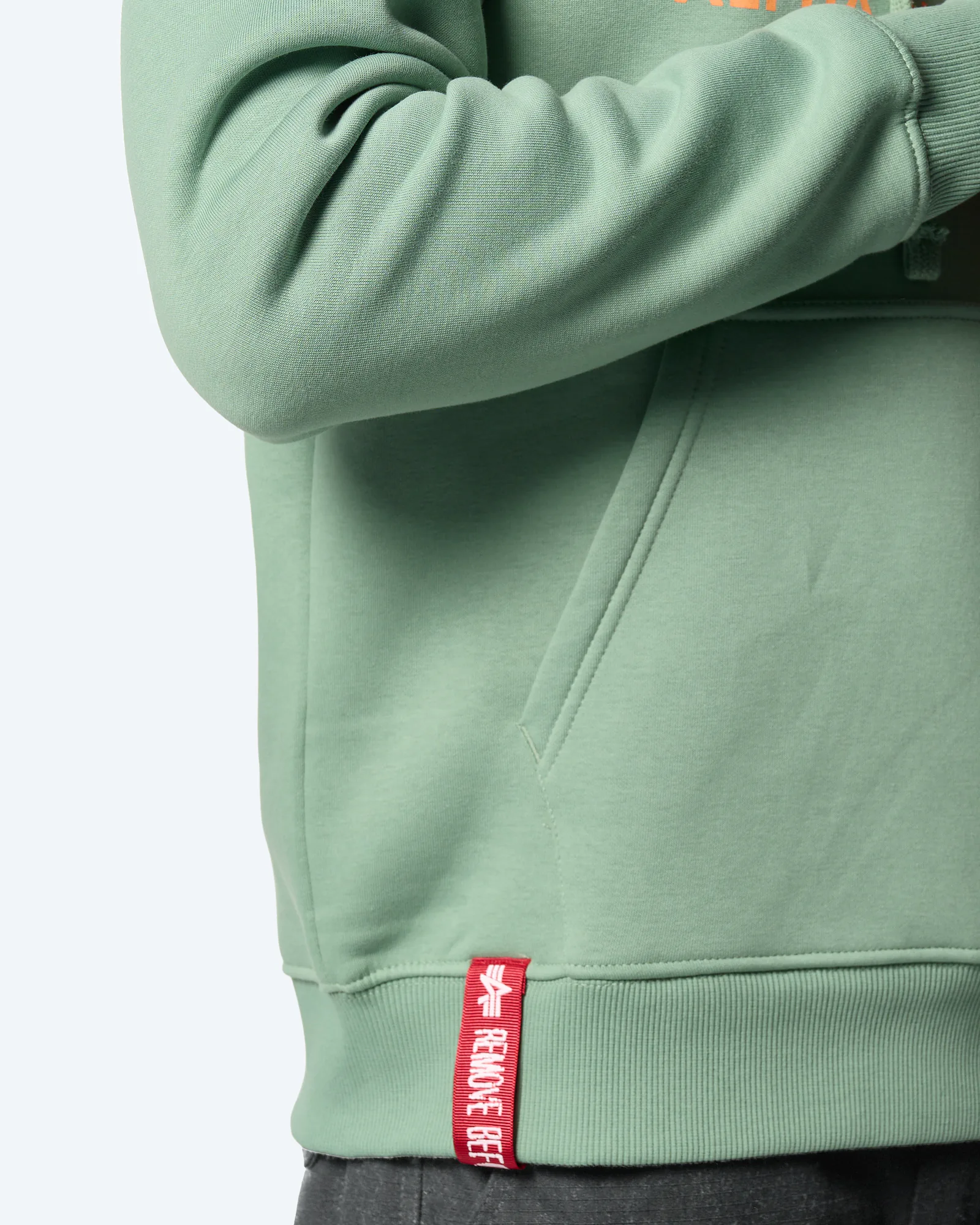 Alpha Industries Basic Hoody Frost Green