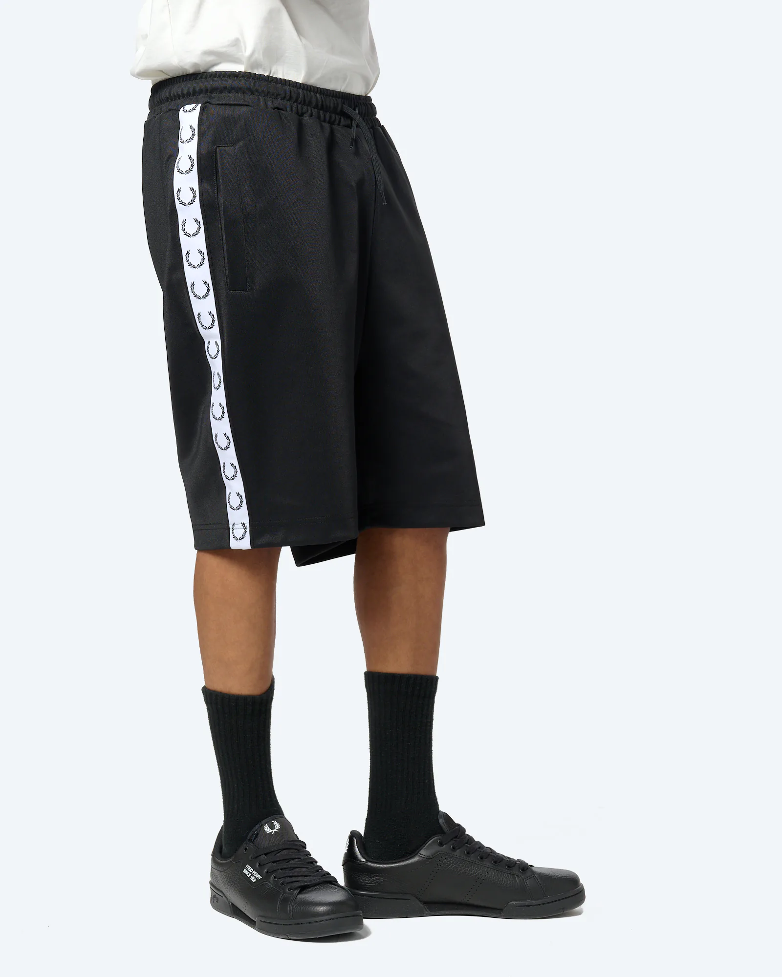 Fred Perry Fred Perry Taped Tricot Short Black