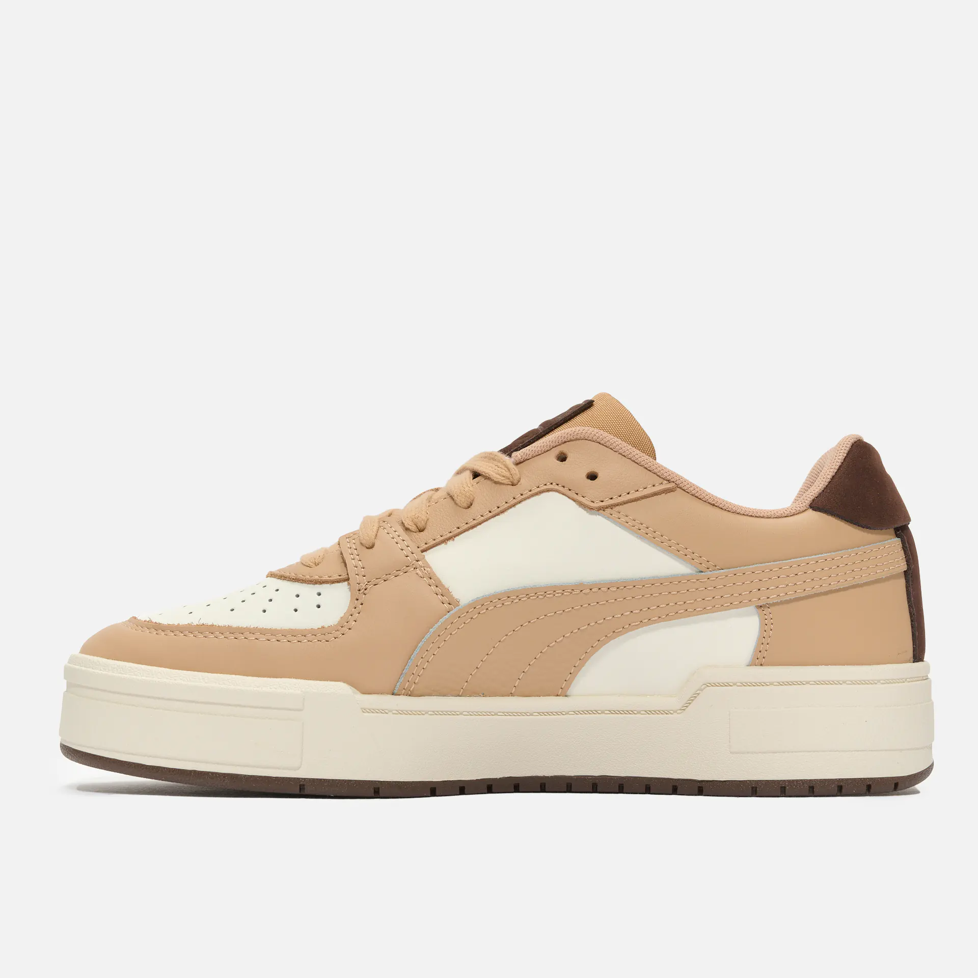 PUMA CA Pro Sneaker Light Mix Warm White/Dusty Tan/Chocolate