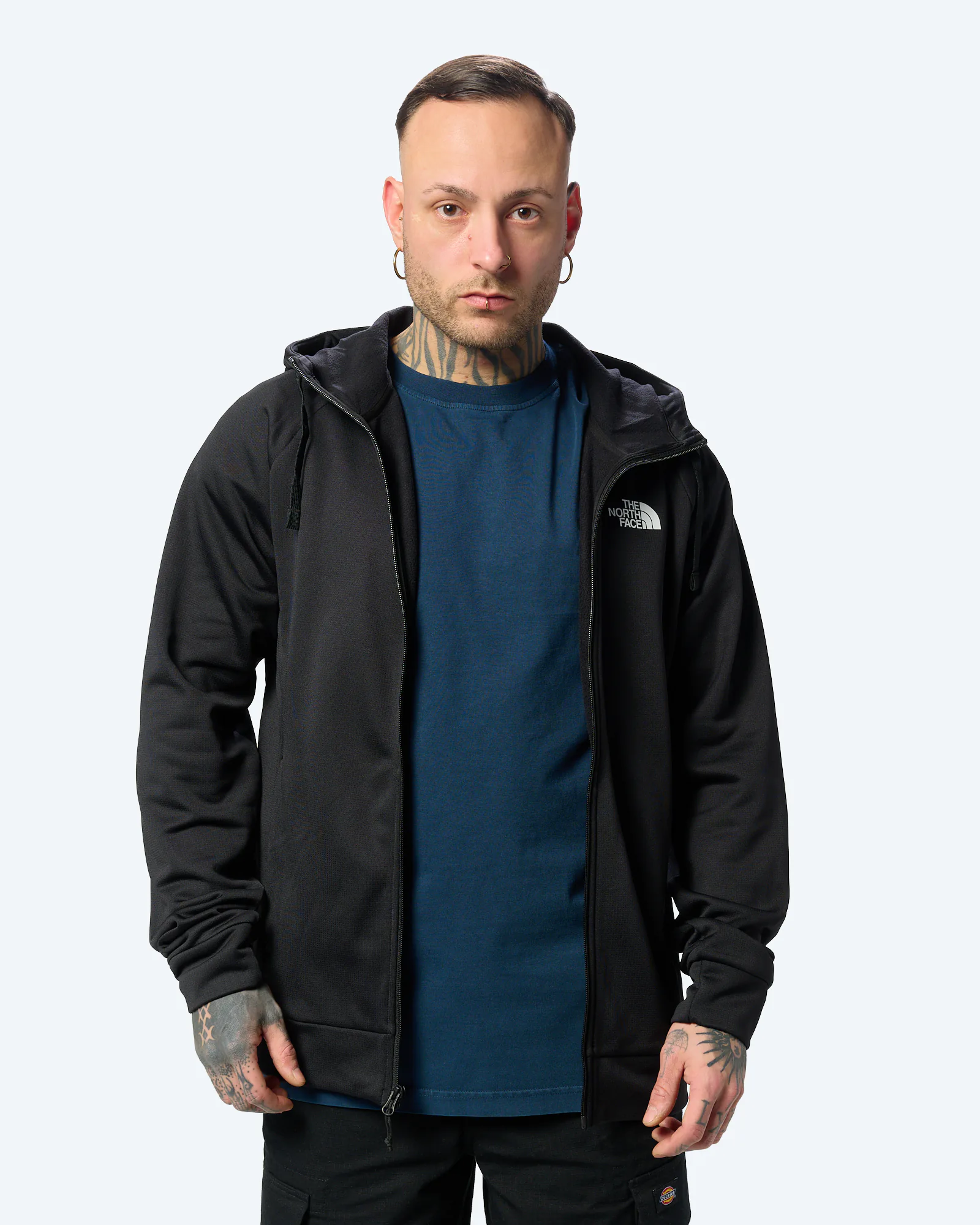 The North Face Reaxion 2.0 Hooded Full Zip Jacket Black