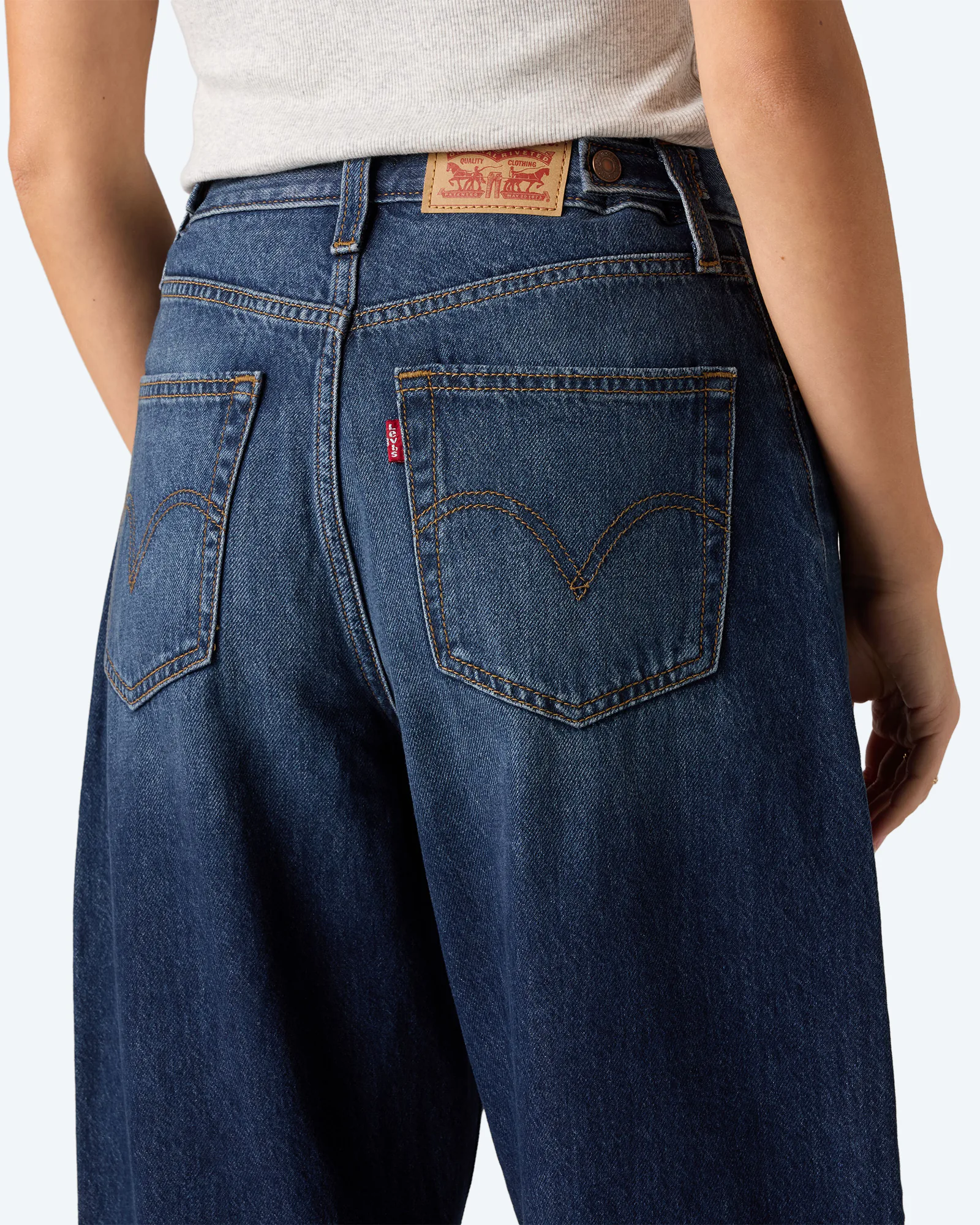 Cinch Taper Ankle Dark Indigo - Worn In Washed Right