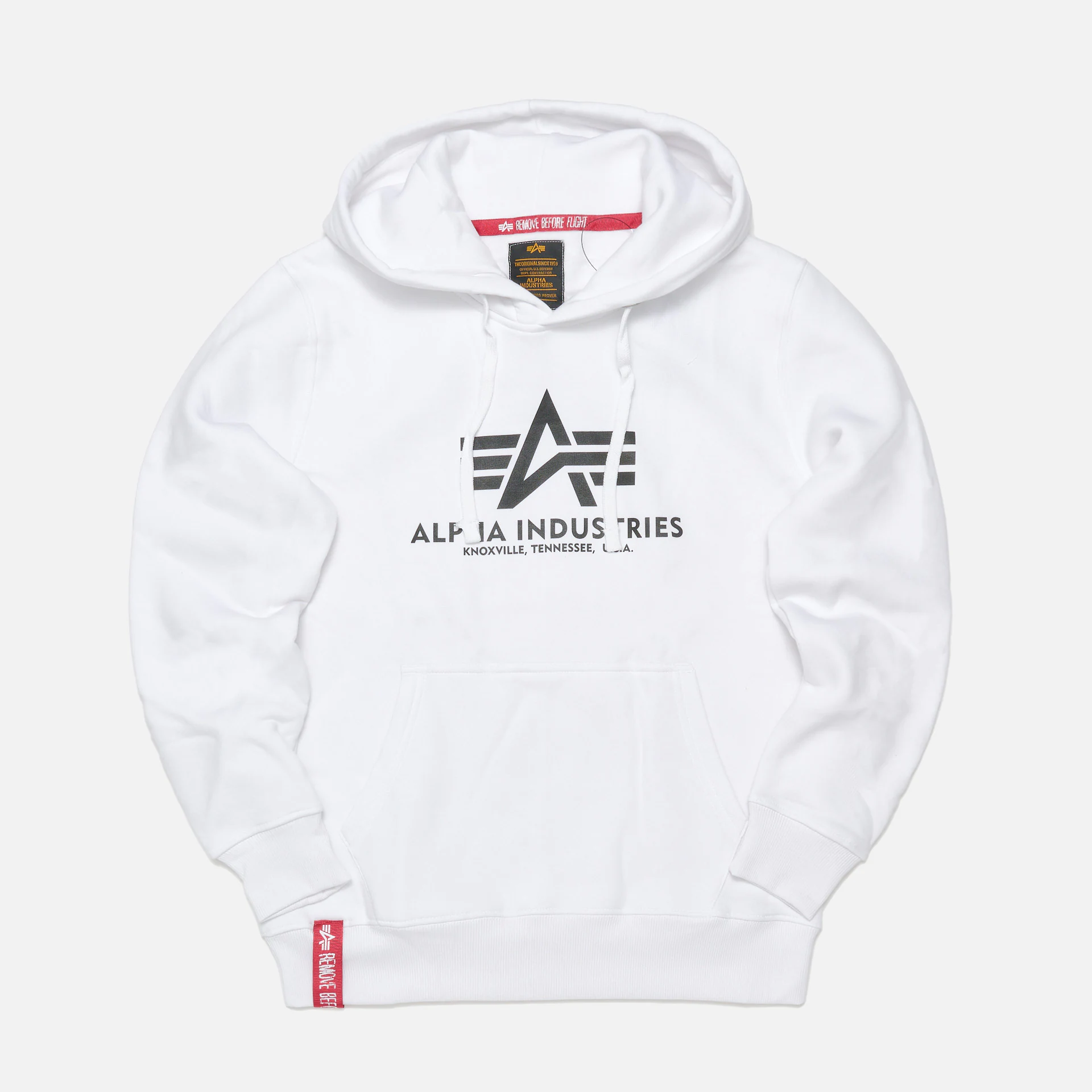 Alpha Industries Basic Hoody White