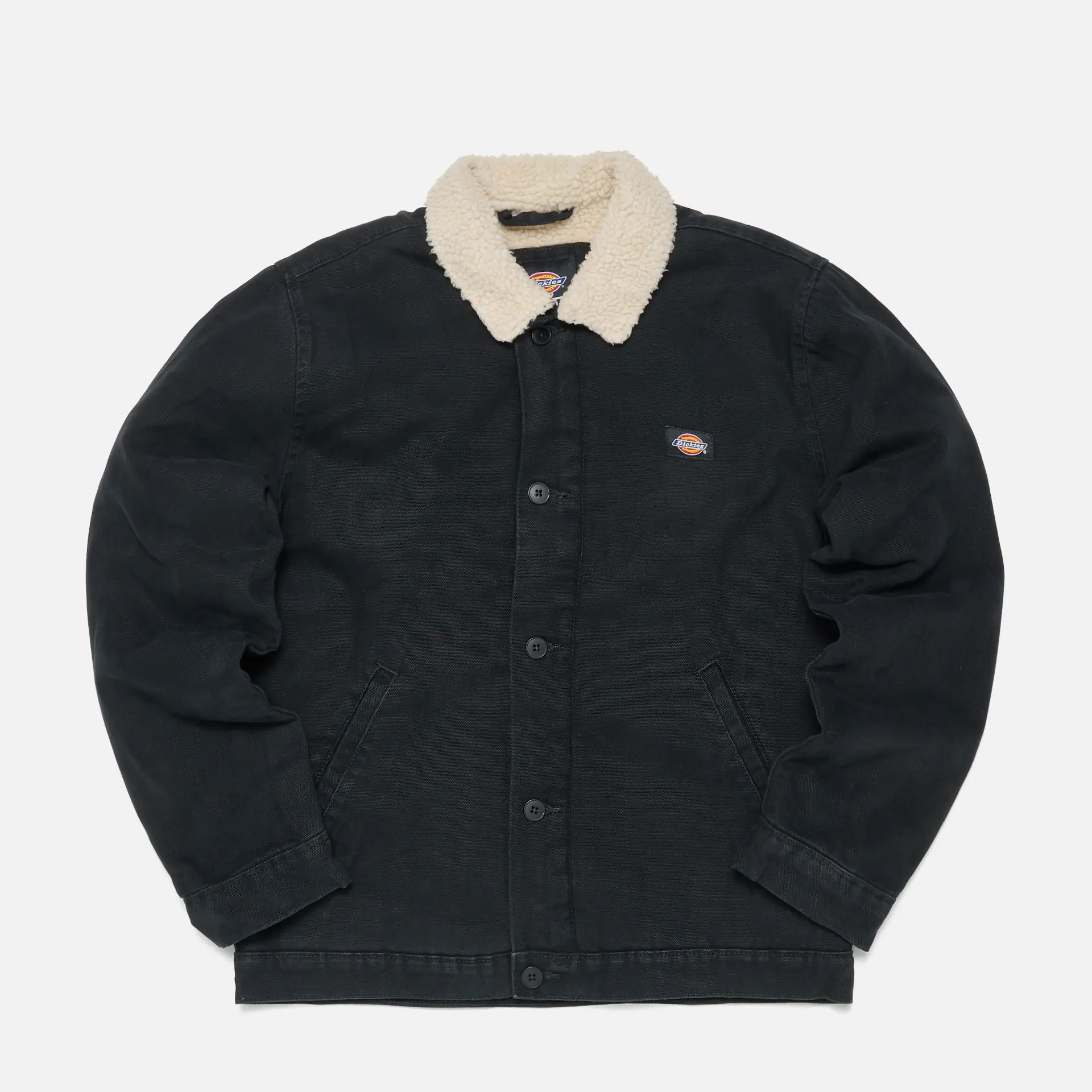 Jacket Dickies Washed Duck Stone Canvas Black