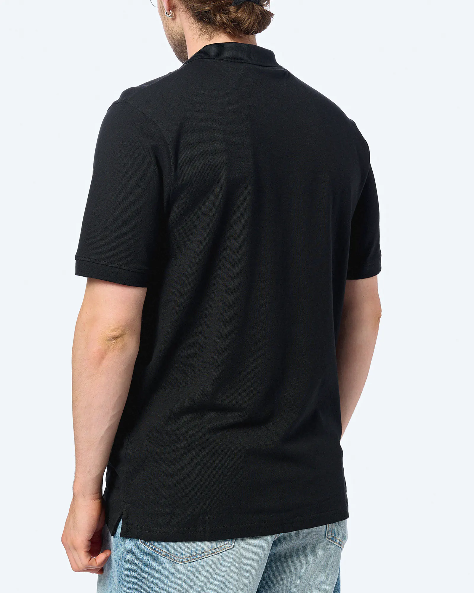 Lyle & Scott Plain Polo Shirt Jet Black