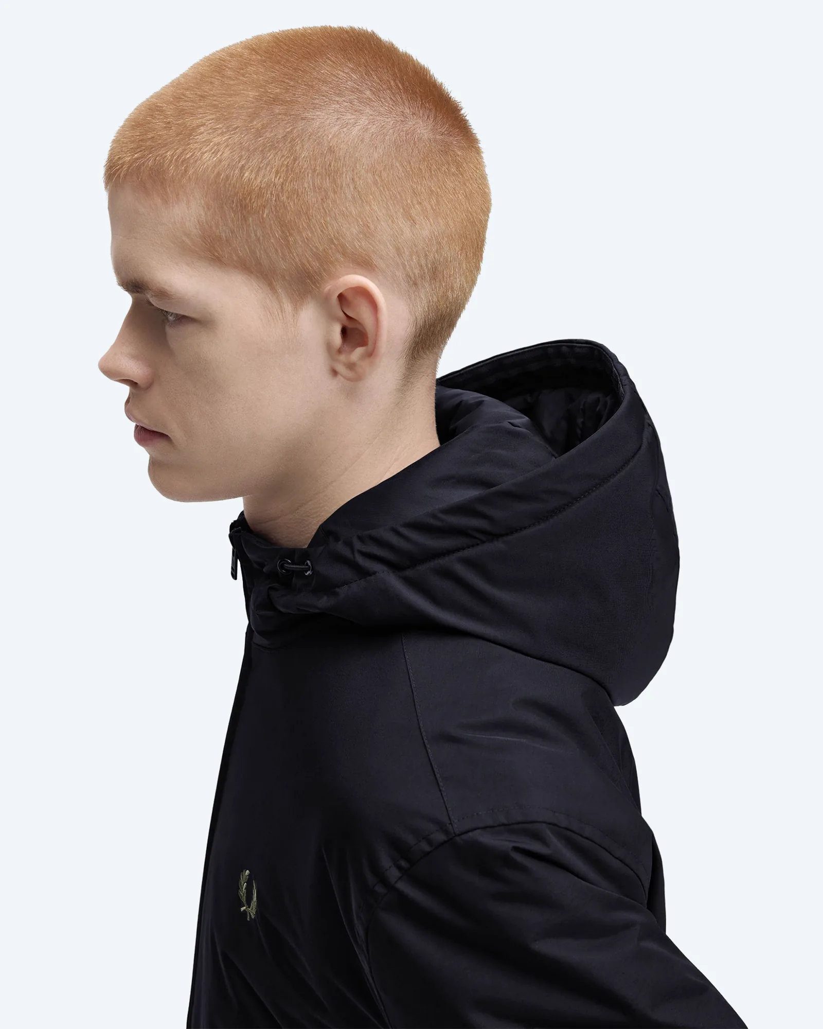 Hooded Brentham Jacket Black