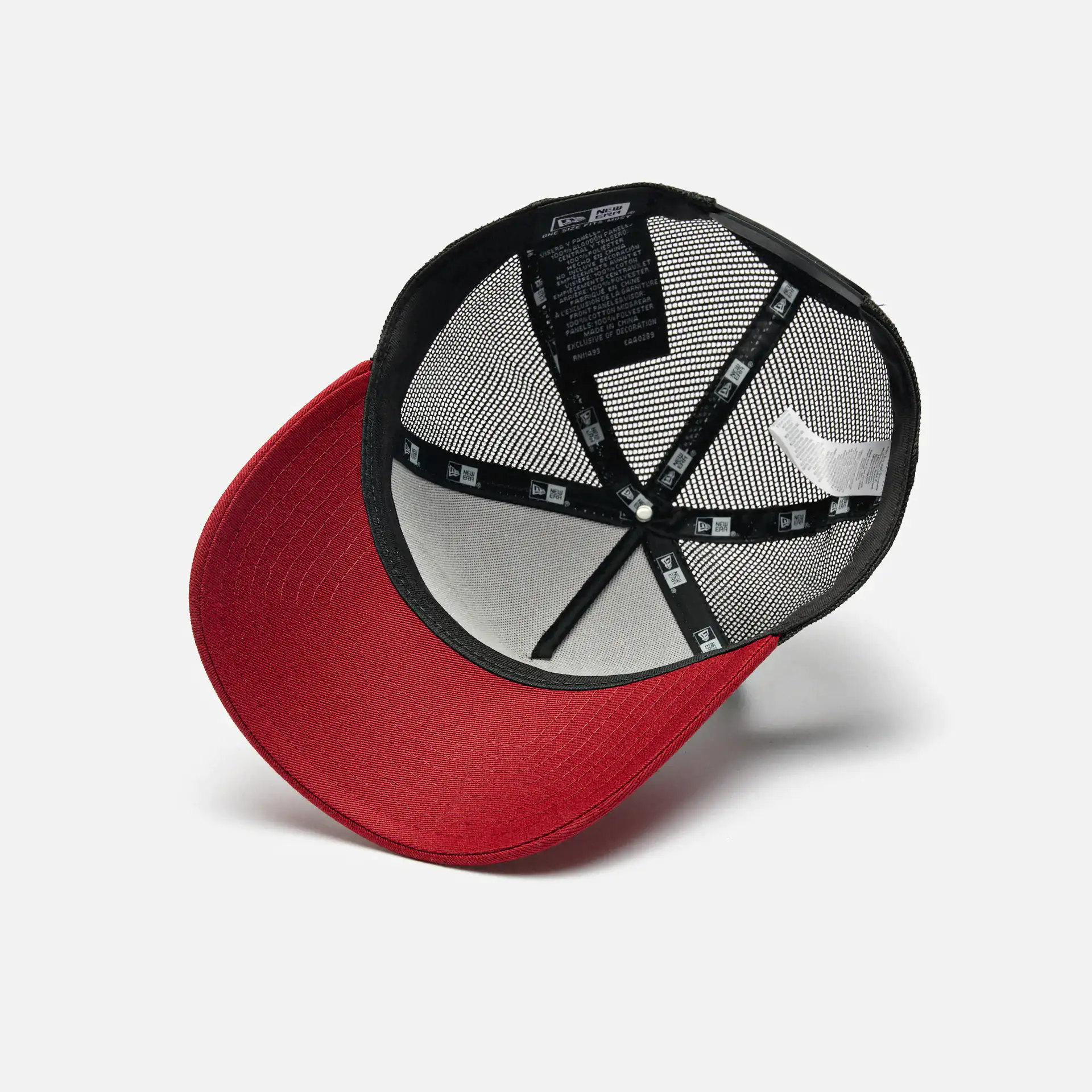 New Era Food Location Trucker Cap White/Red/Black