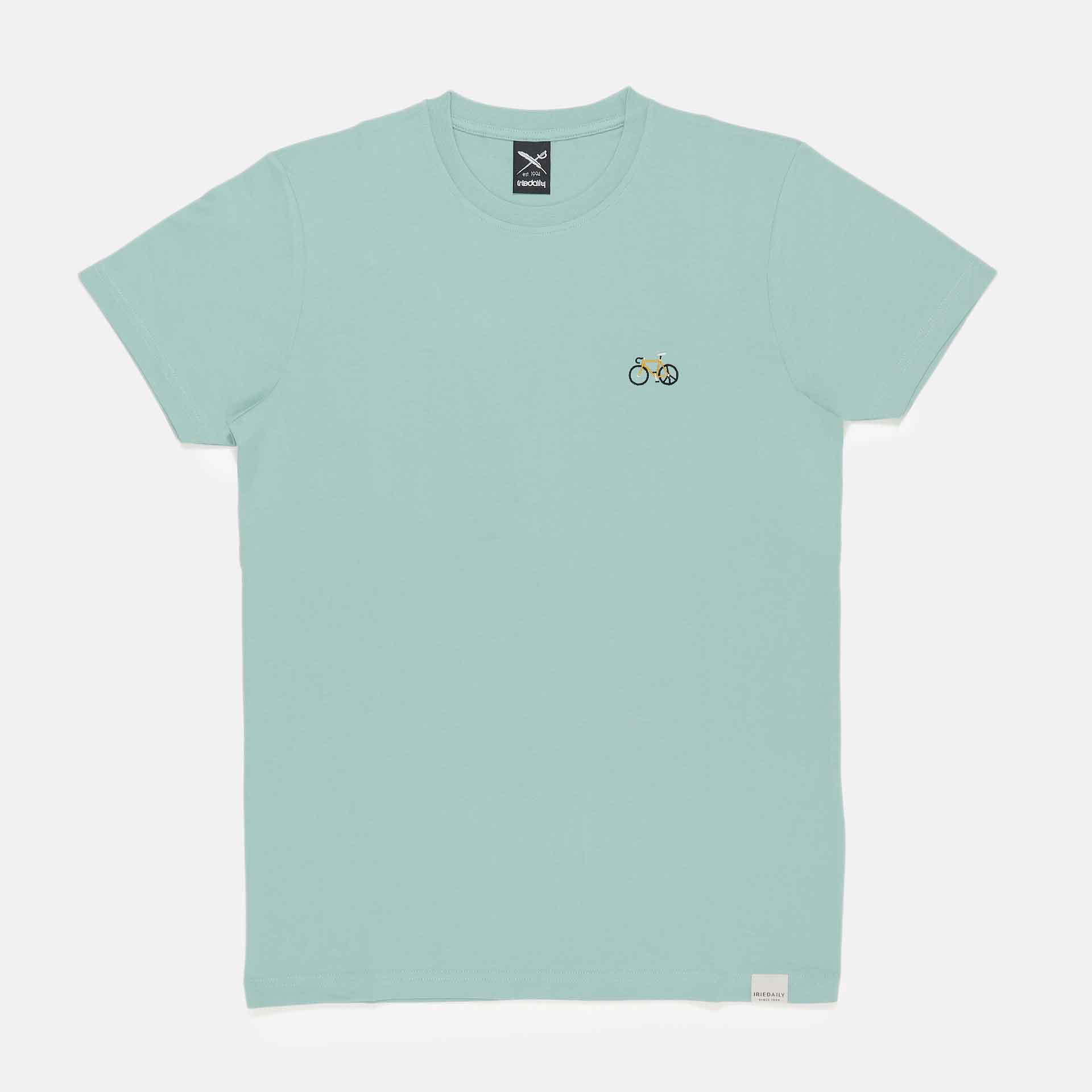 Iriedaily Peaceride Embroidered T-Shirt Beryl