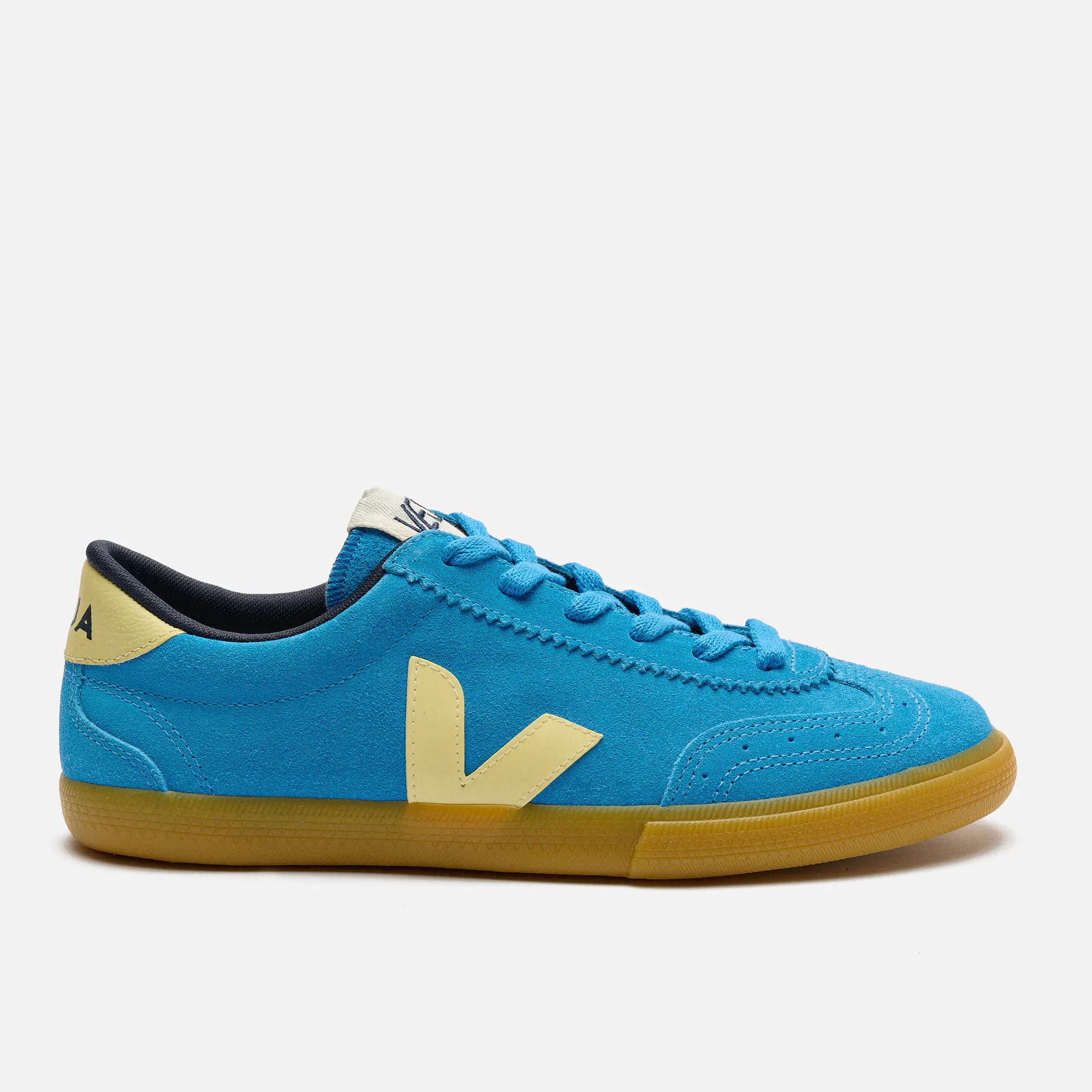 Veja Volley Suede Leather Sneaker Egee Sun