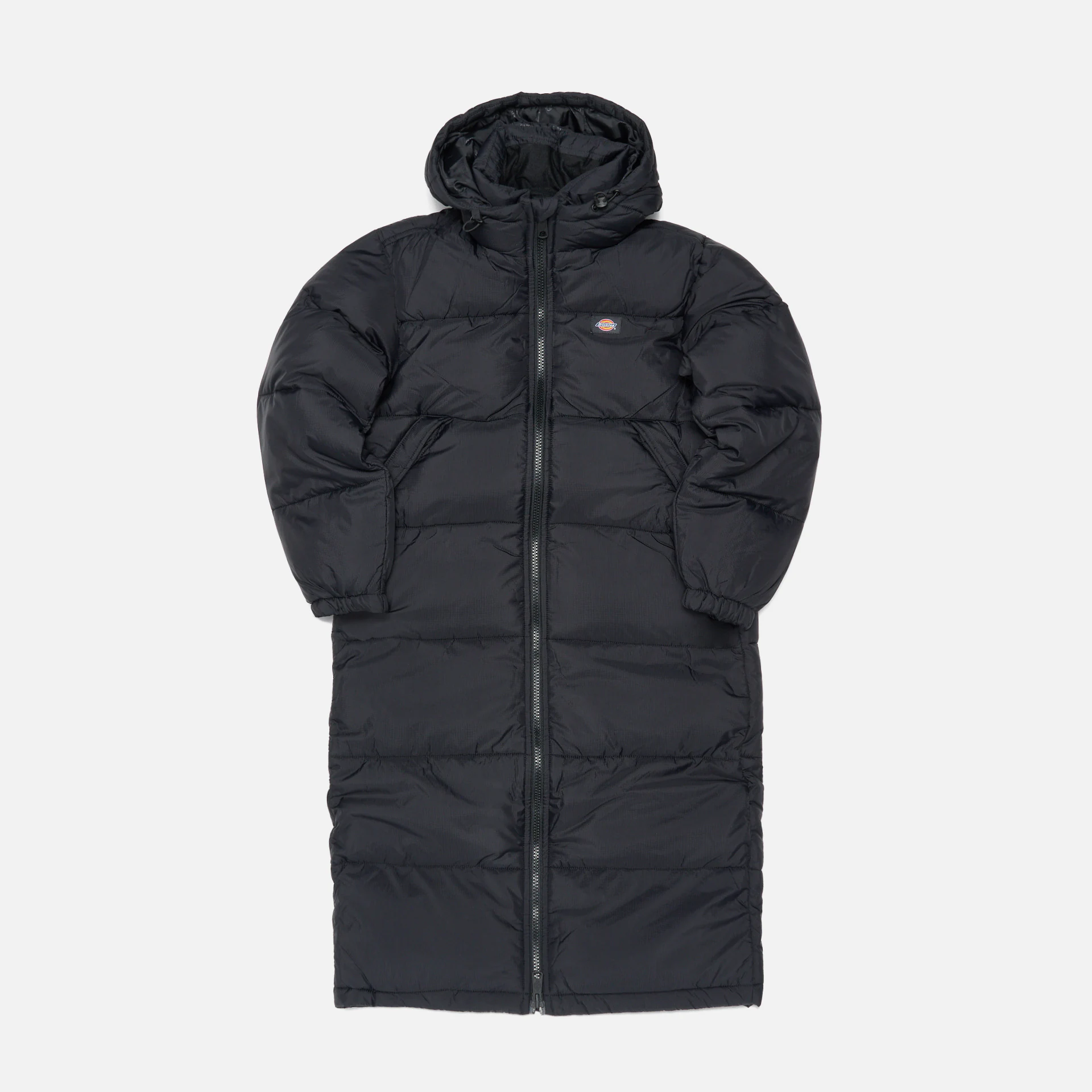 Dickies Alatna Long Puffer Coat Jacket Black