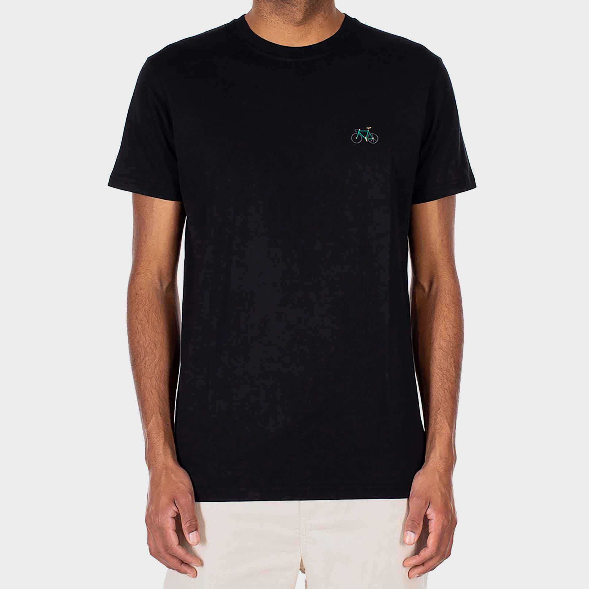 Iriedaily Peaceride Embroidered T-Shirt Black