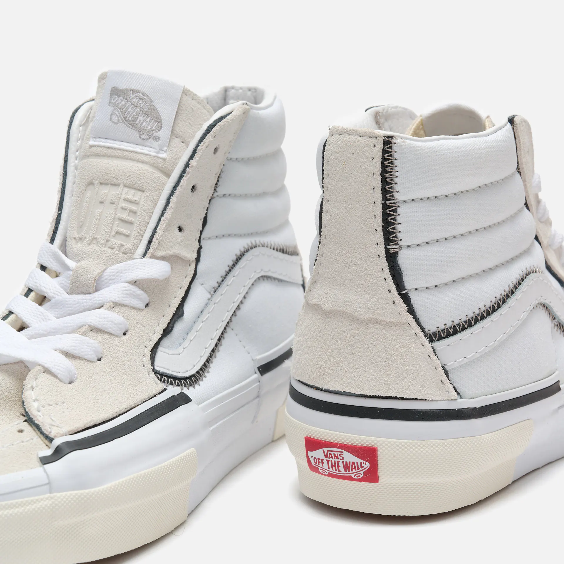 Vans SK8-Hi Sneaker Reconstruct True White Vans SK8-Hi Sneaker Reconstruct True White