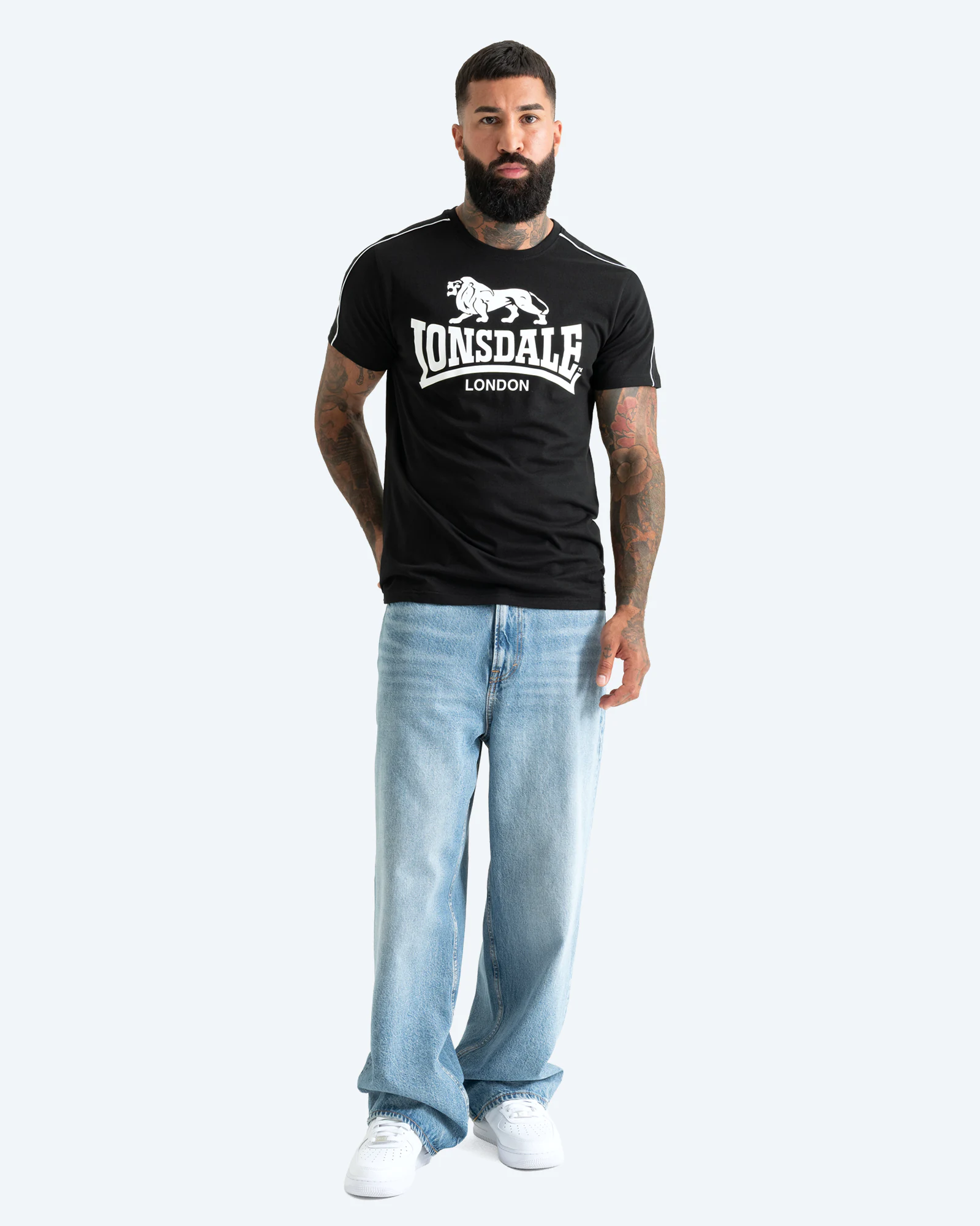 Ruislip T-Shirt Black/White