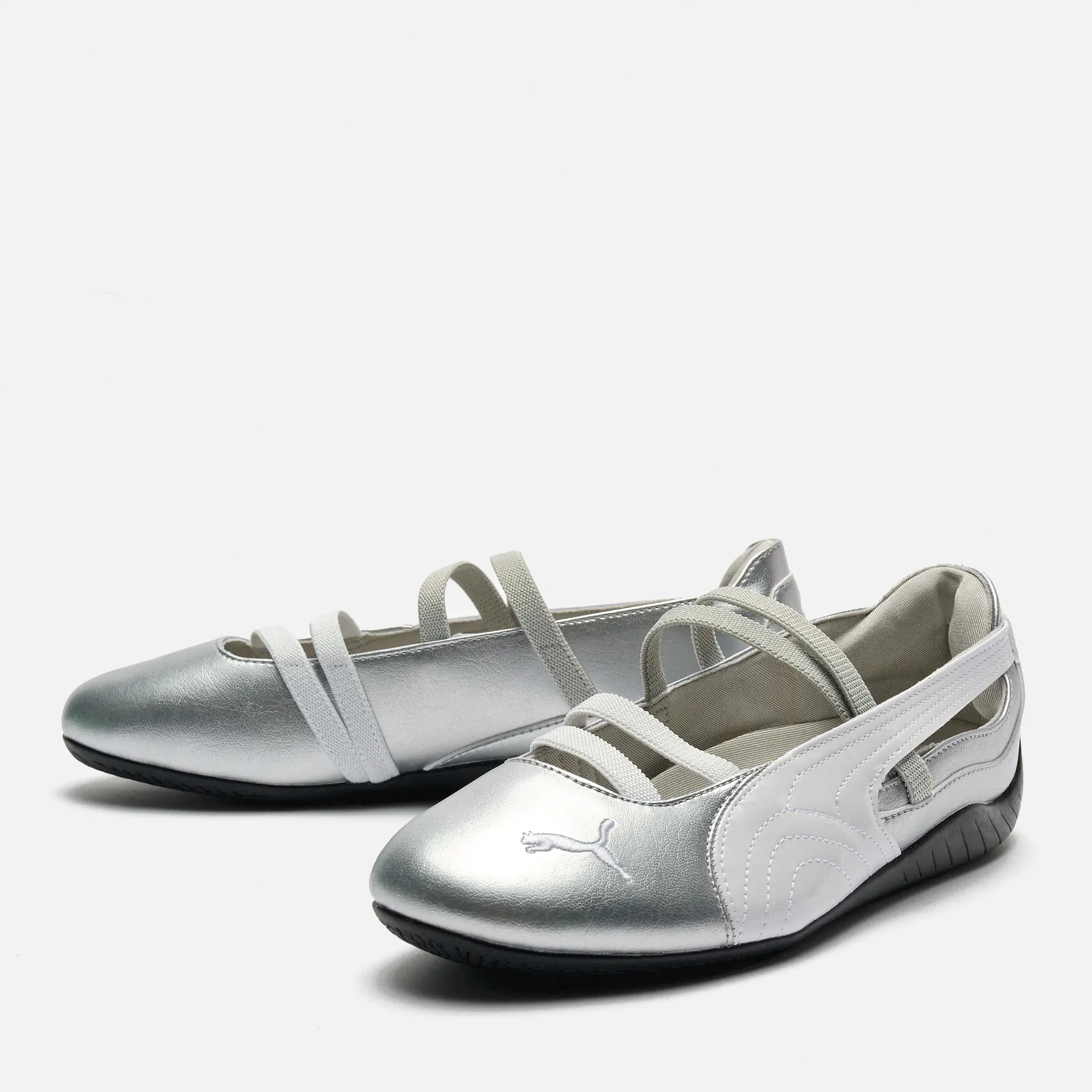 PUMA Speedcat Ballet Metallic Wns Sneakers Silver/White