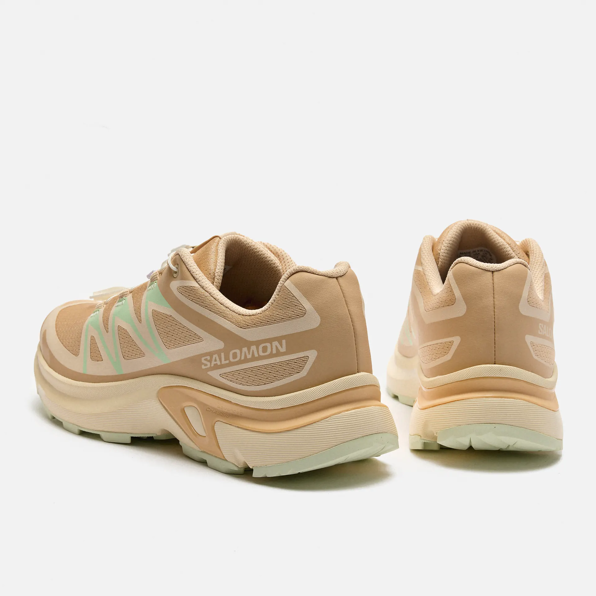 Salomon XT-EVR Sneaker Sun Kiss/ Hazelnut/Canary Green
