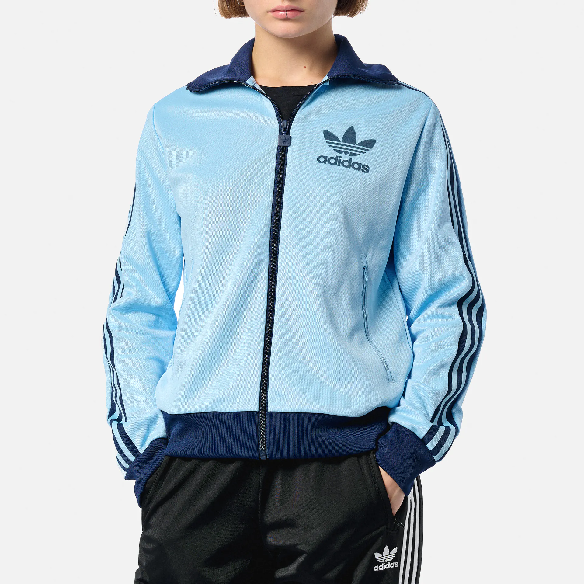 adidas Originals Beckenbauer Track Top Clear Sky