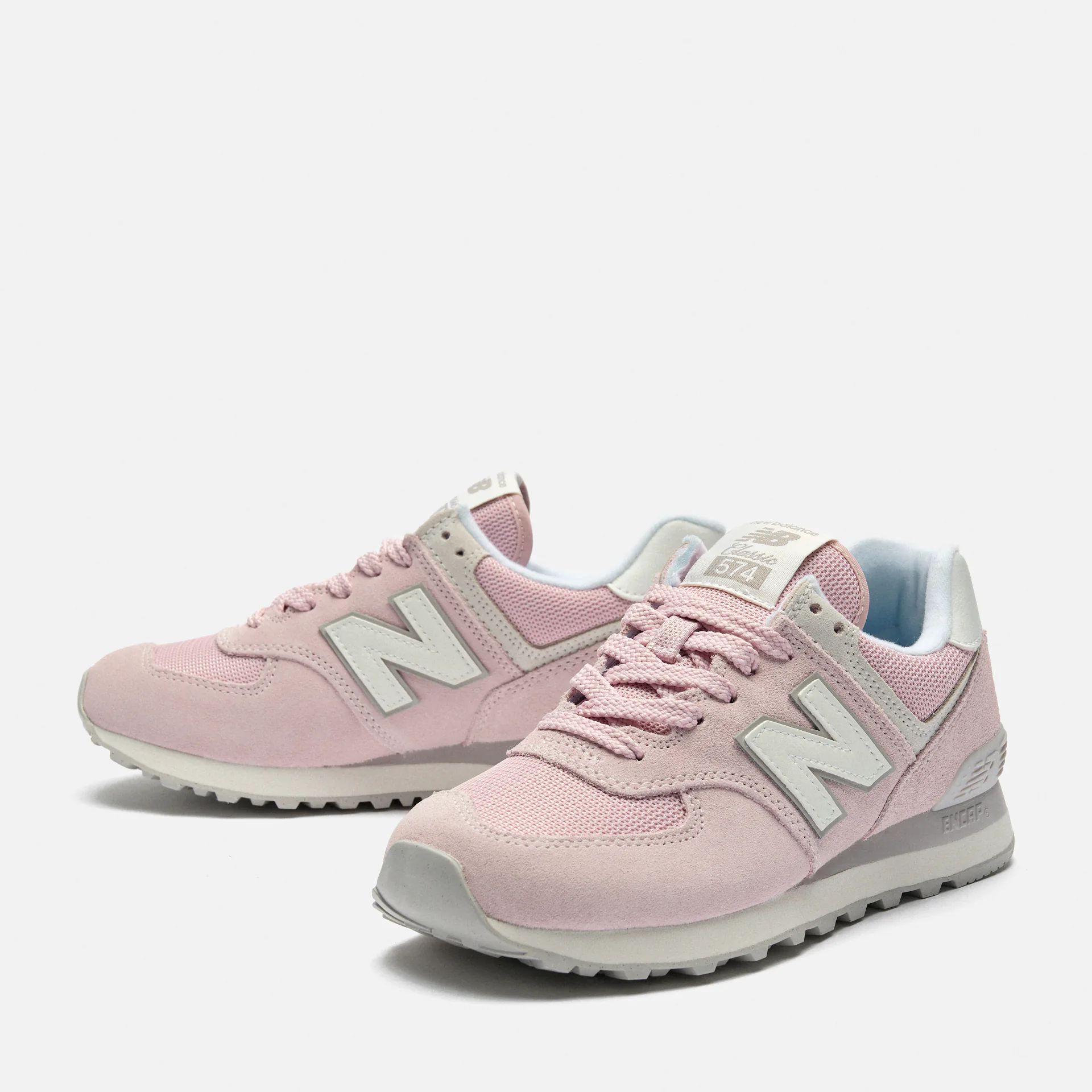 New Balance WL574 Classics Sneaker Stone/Pink