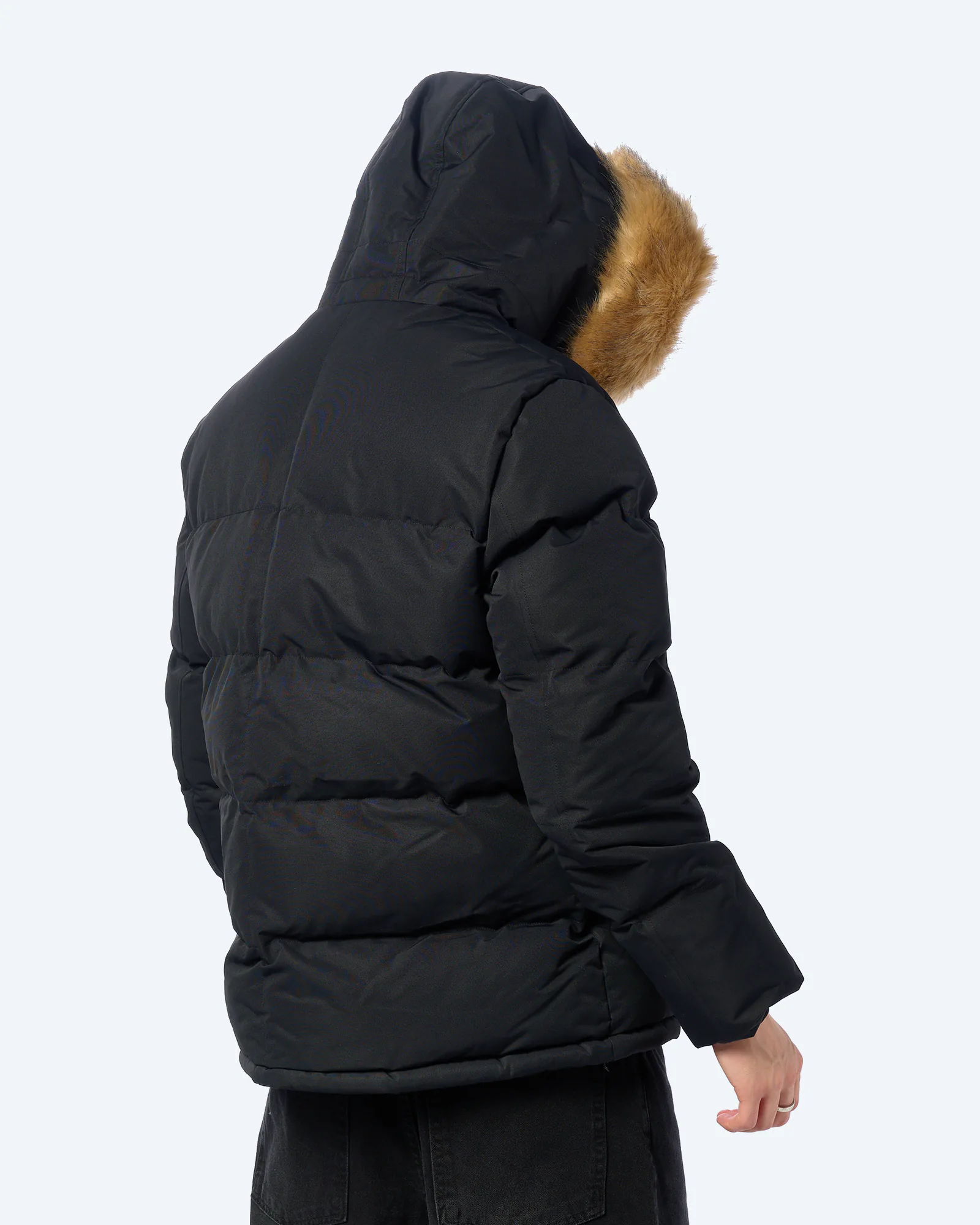 Zavetti Canada Oshawa 2.0 Puffer Parka Jacket Black