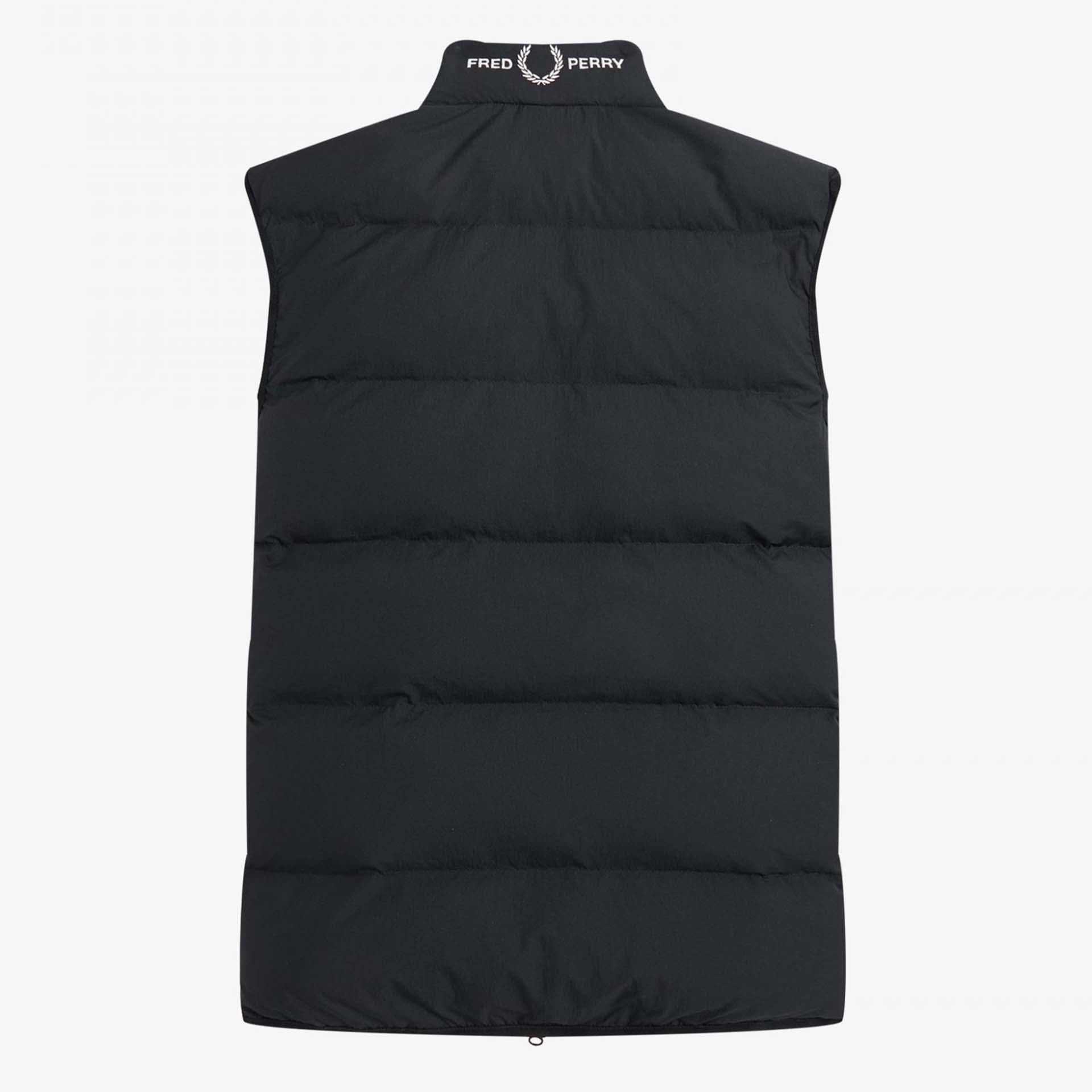 Fred Perry Insulated Gilet Black