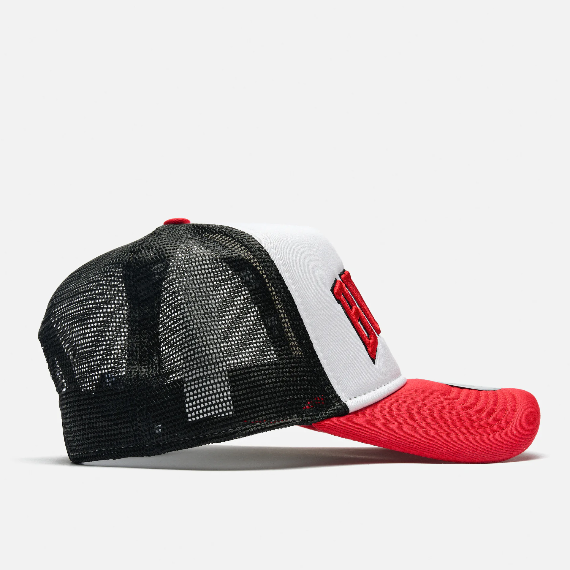 New Era MLB Chicago Bulls Team Colour Block Trucker Cap White/Red/Black