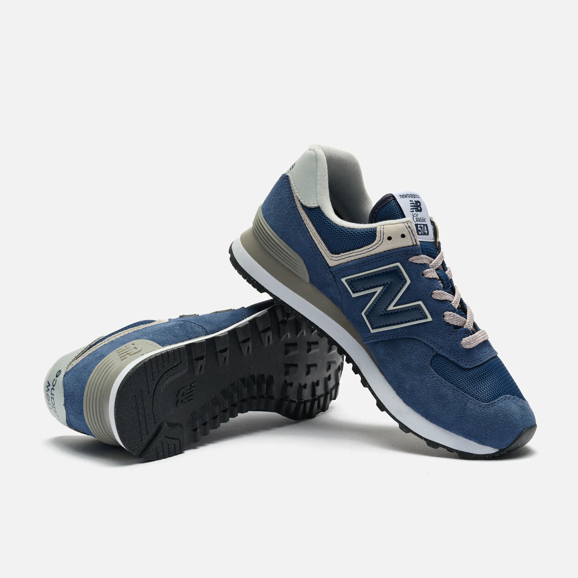New Balance ML574 Classics Sneaker Navy/White