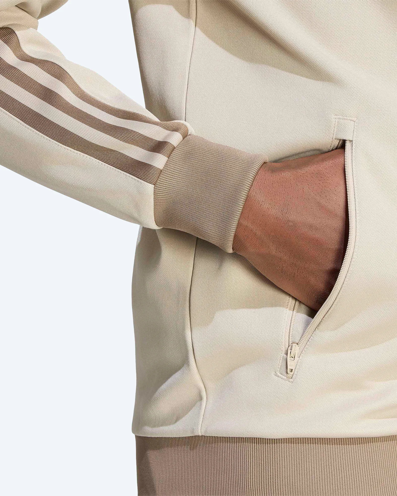 Beckenbauer Track Top Khaki Three