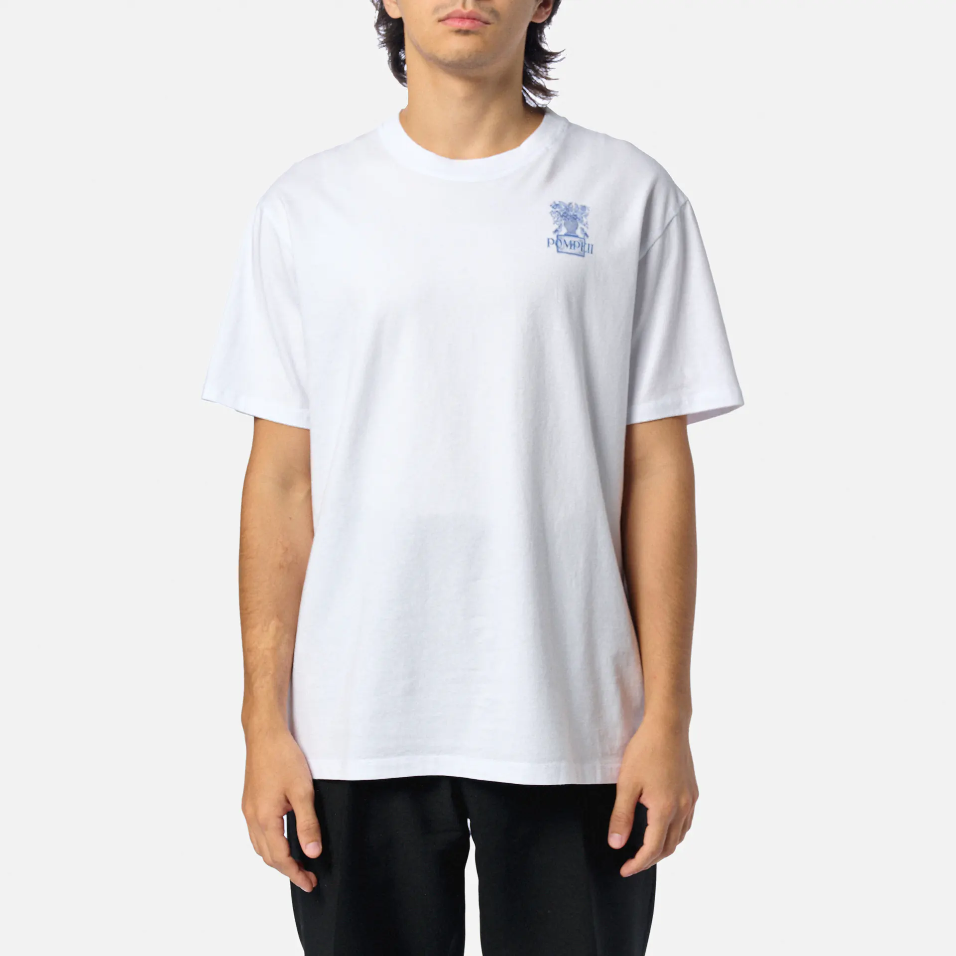 POMPEII Costa Del Sol Relaxed Fit T-Shirt White
