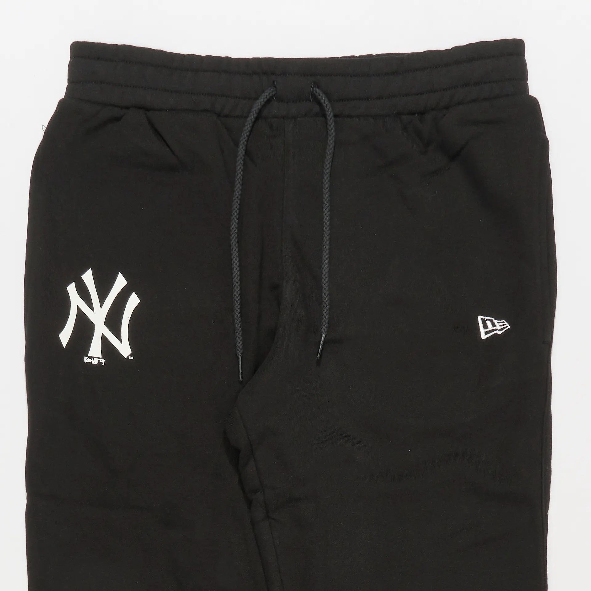 New Era MLB NY Yankees Team Logo Sweatpants Black/White